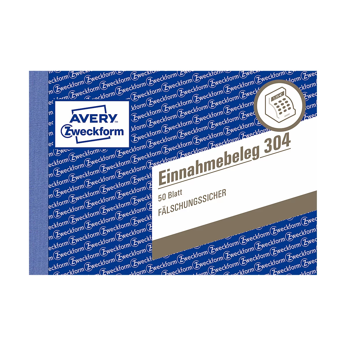 AVERY® Zweckform Einnahmebelege Nr. 304, grün, mikroperforiert