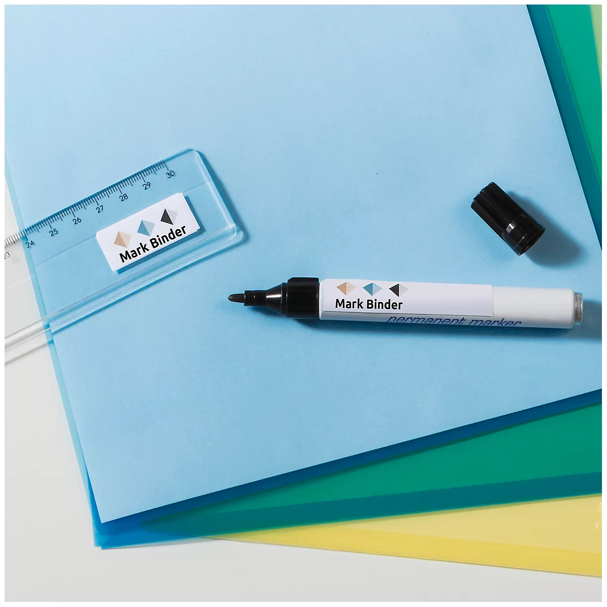 Avery® Zweckform-etiketten 3657-200, A4, universeel, permanente kleefstof, ultragrip, printergeschikt, FSC®-papier, rechthoekig, wit, 8800 stuks op 220 vel