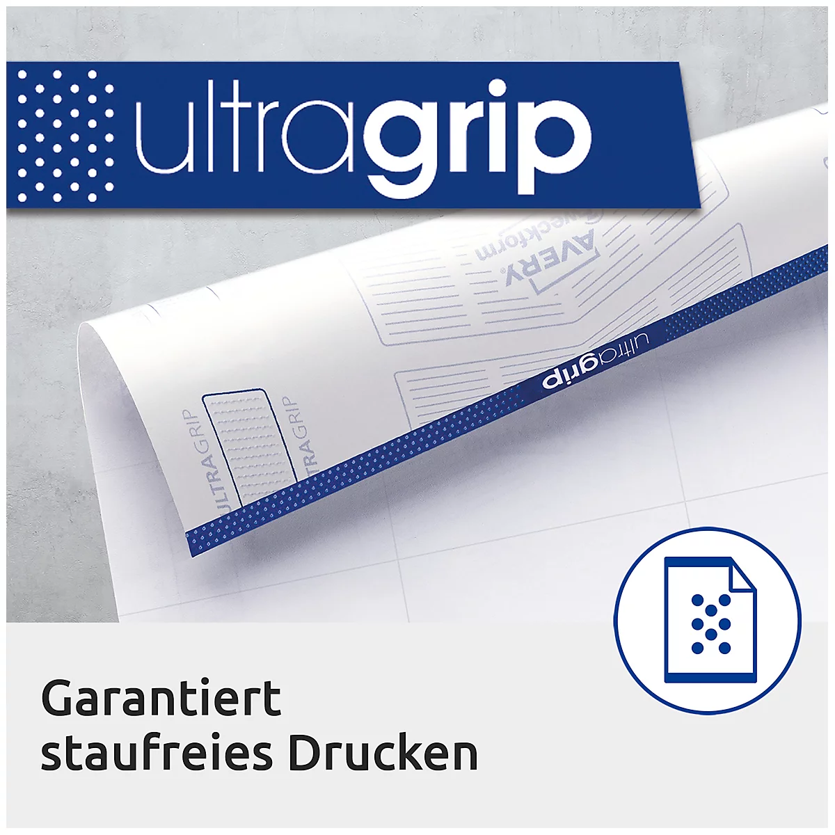 Avery® Zweckform-etiketten 3657-200, A4, universeel, permanente kleefstof, ultragrip, printergeschikt, FSC®-papier, rechthoekig, wit, 8800 stuks op 220 vel