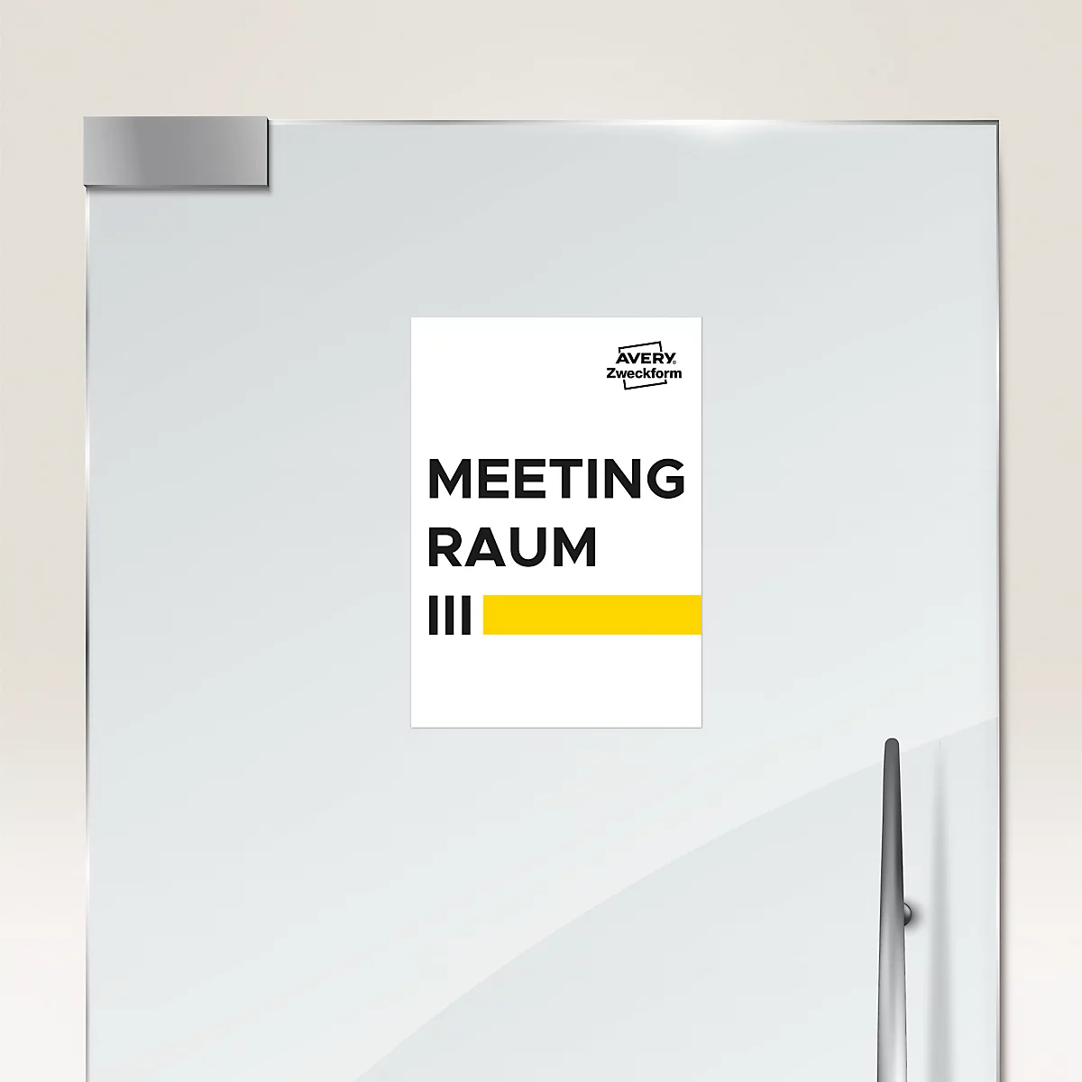 Avery Zweckform Etiketten 6603, universal, ultragrip, geeignet für Inkjet- & Laserdrucker, 210 x 297 mm, 65 Stück/65 A4-Bogen, FSC®-Papier, weiß