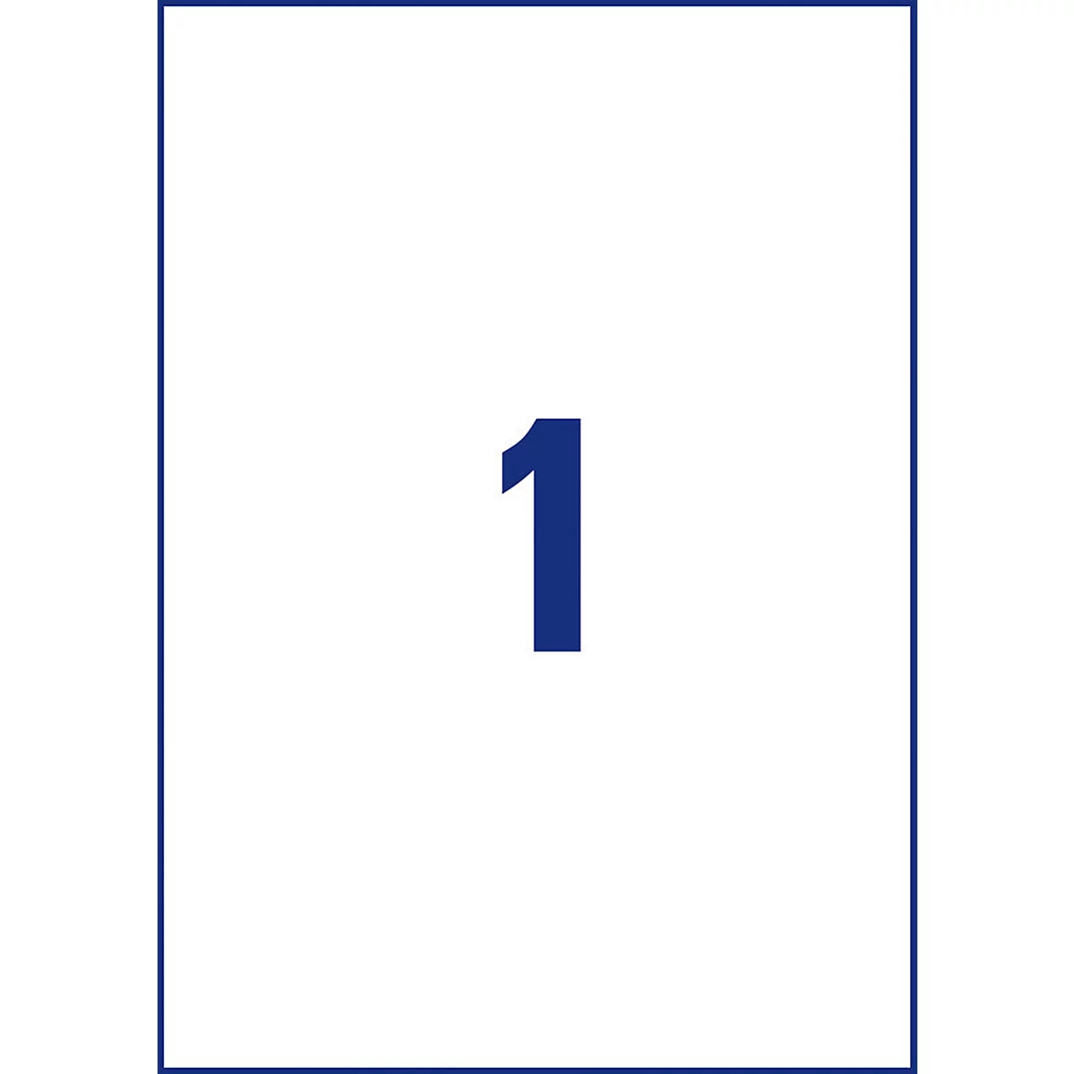 Avery® Zweckform Etiketten J4775, weerbestendig, permanente kleefstof, printer-veilig, rechthoekig, polyester, mat wit, 10 stuks op 10 vel