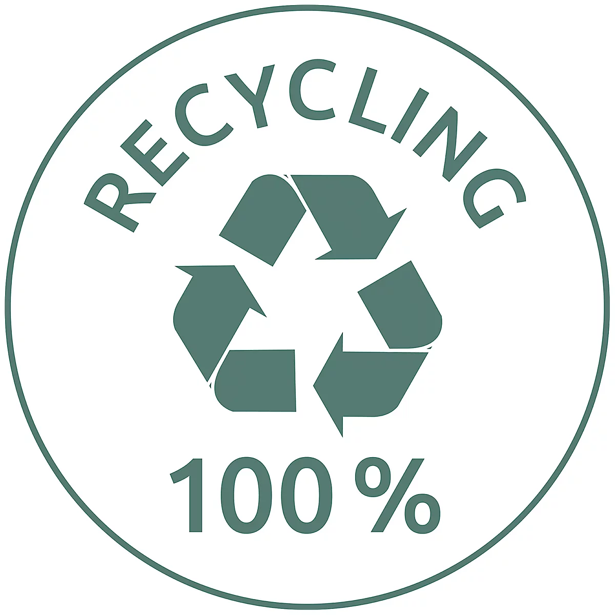 Avery® Zweckform Etiketten LR3424, A4, universell, permanenthaftend, druckergeeignet, Recycling-Papier, rechteckig, naturweiß, 1200 Stück auf 100 Bogen
