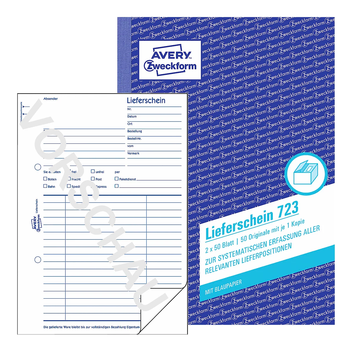 AVERY™ Zweckform Lieferschein Nr. 723