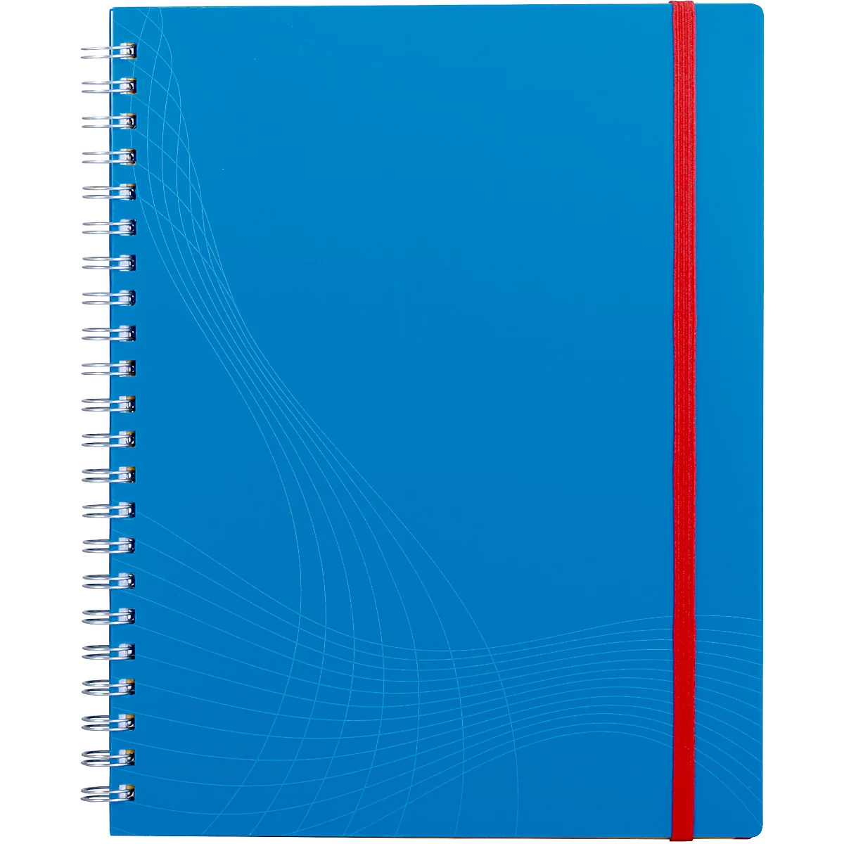AVERY ZWECKFORM Notizbuch Notizio 7037, PP, 90 Blatt, DIN A4, kariert, blau
