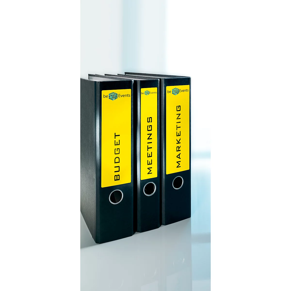 AVERY® Zweckform Ordner-Etiketten, ultragrip, schmal, gelb, 140 Stück