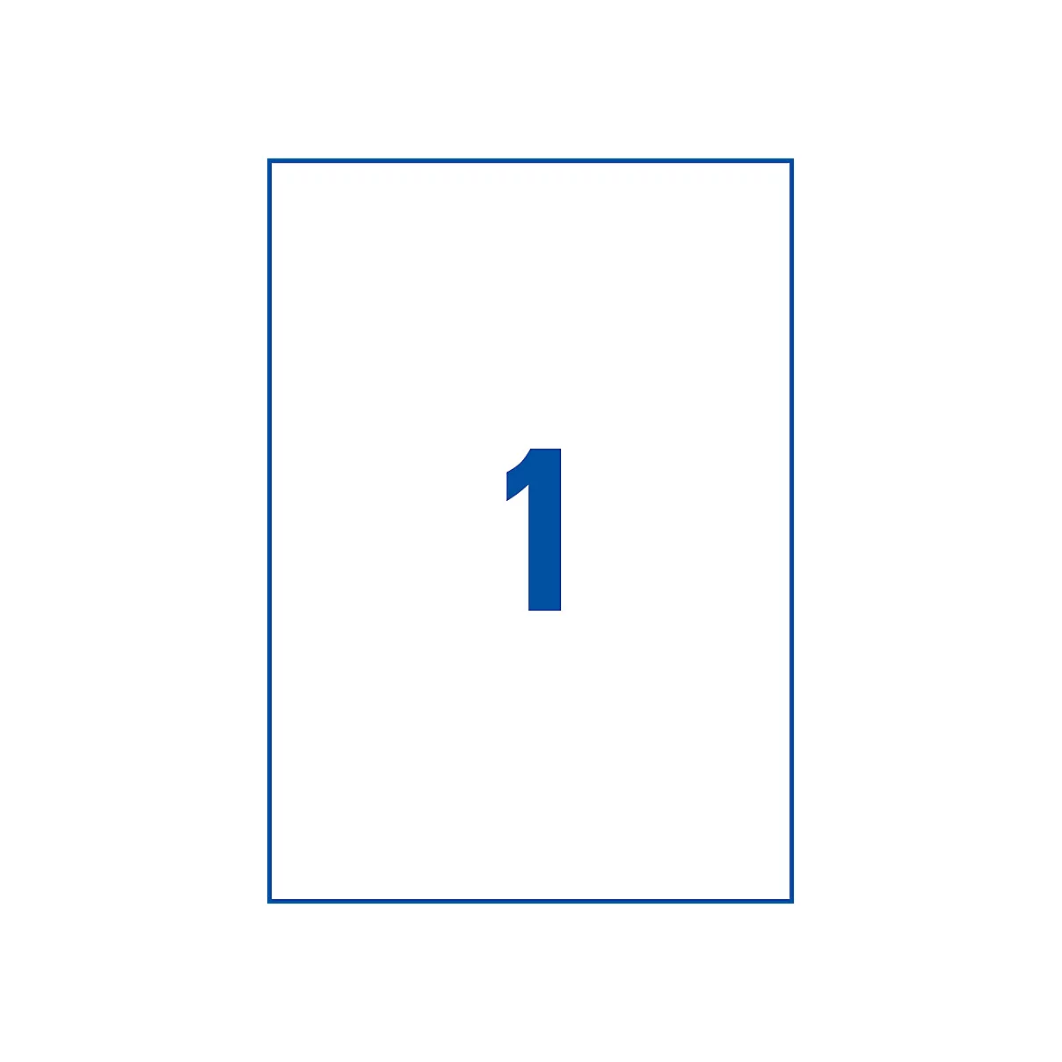 AVERY® Zweckform Ultra-Resistente Folien-Etiketten L7917-10, 210 x 297 mm, 10 Etiketten