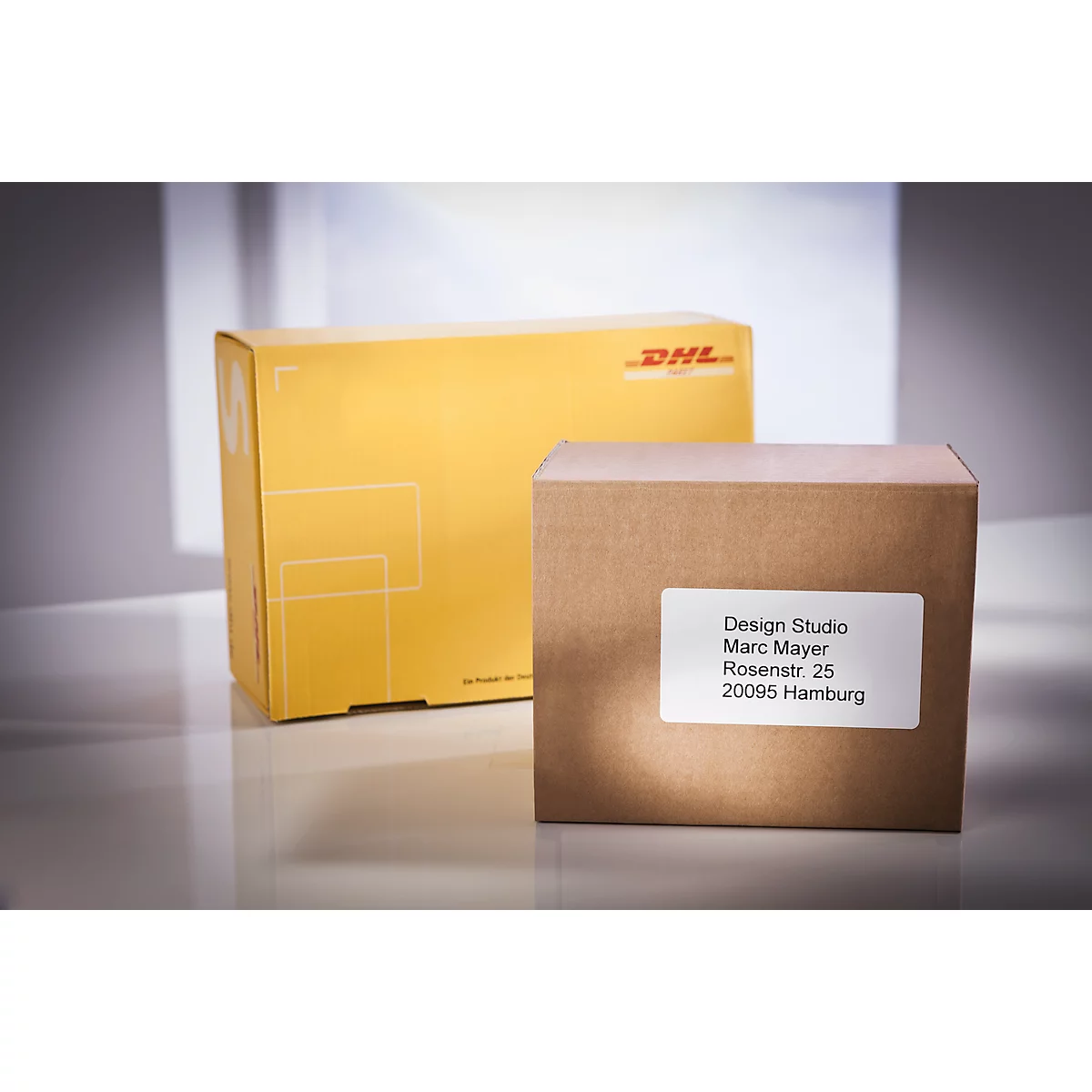 Avery Zweckform Versand-roletiketten, papier, 54 x 101 mm, zelfklevend, wit, 2640 etiketten, 12 rollen