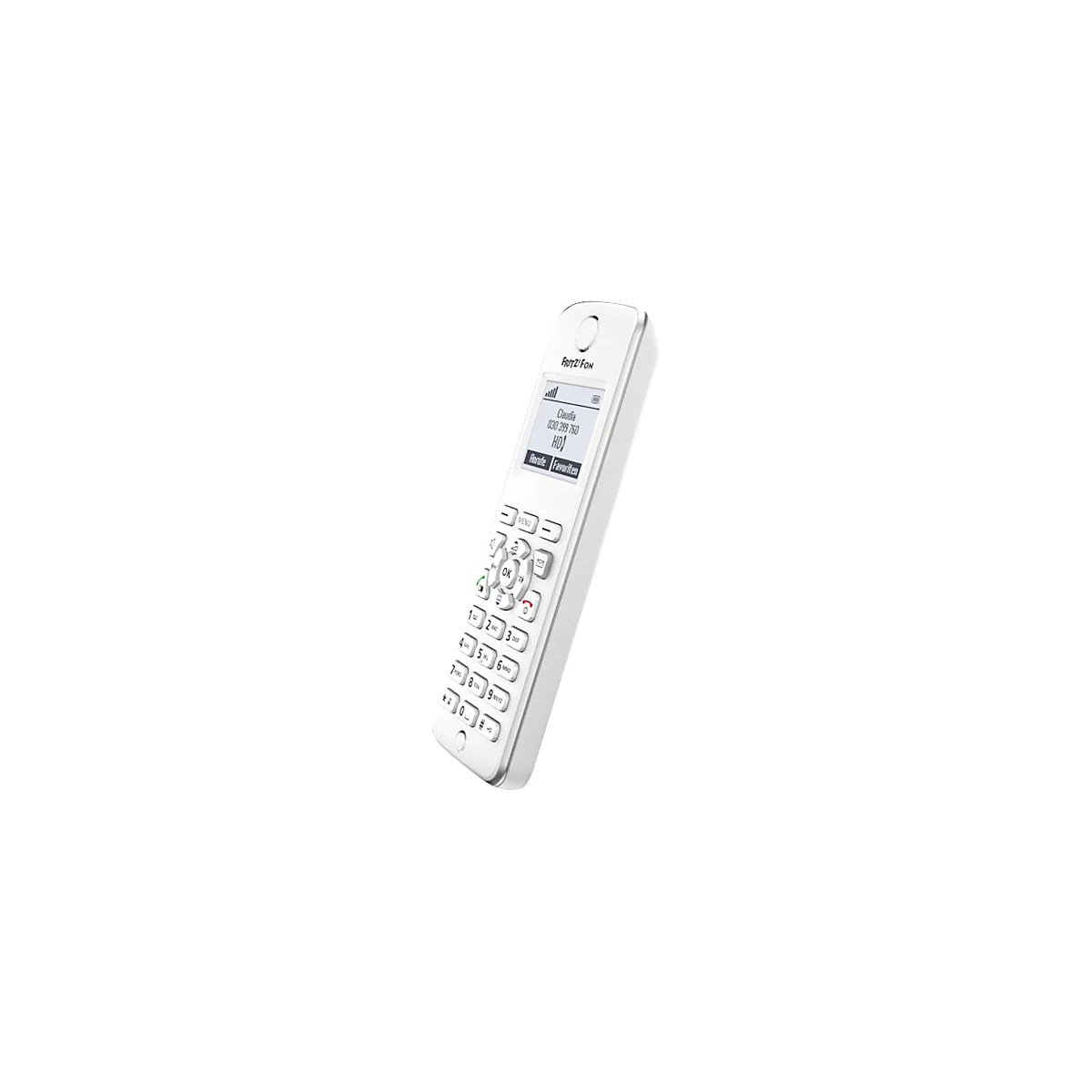 AVM FRITZ!Fon M2 - Schnurloses Erweiterungshandgerät - mit Internetradio mit Rufnummernanzeige/Anklopffunktion - DECTGAP - dreiweg Anruffunktion - SIP