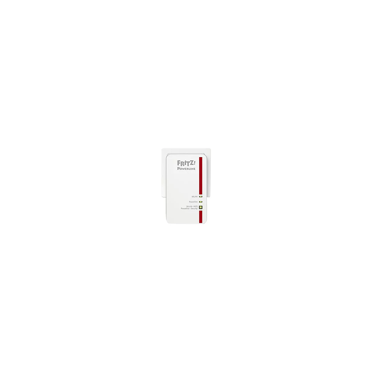 AVM FRITZ!Powerline 1240E - WLAN Set - Powerline Adapterkit 1GbE, HomePlug AV (HPAV) 2.0, IEEE 1901 - Wi-Fi - 2,4 GHz - an Wandsteckdose anschließbar (Packung mit 2)