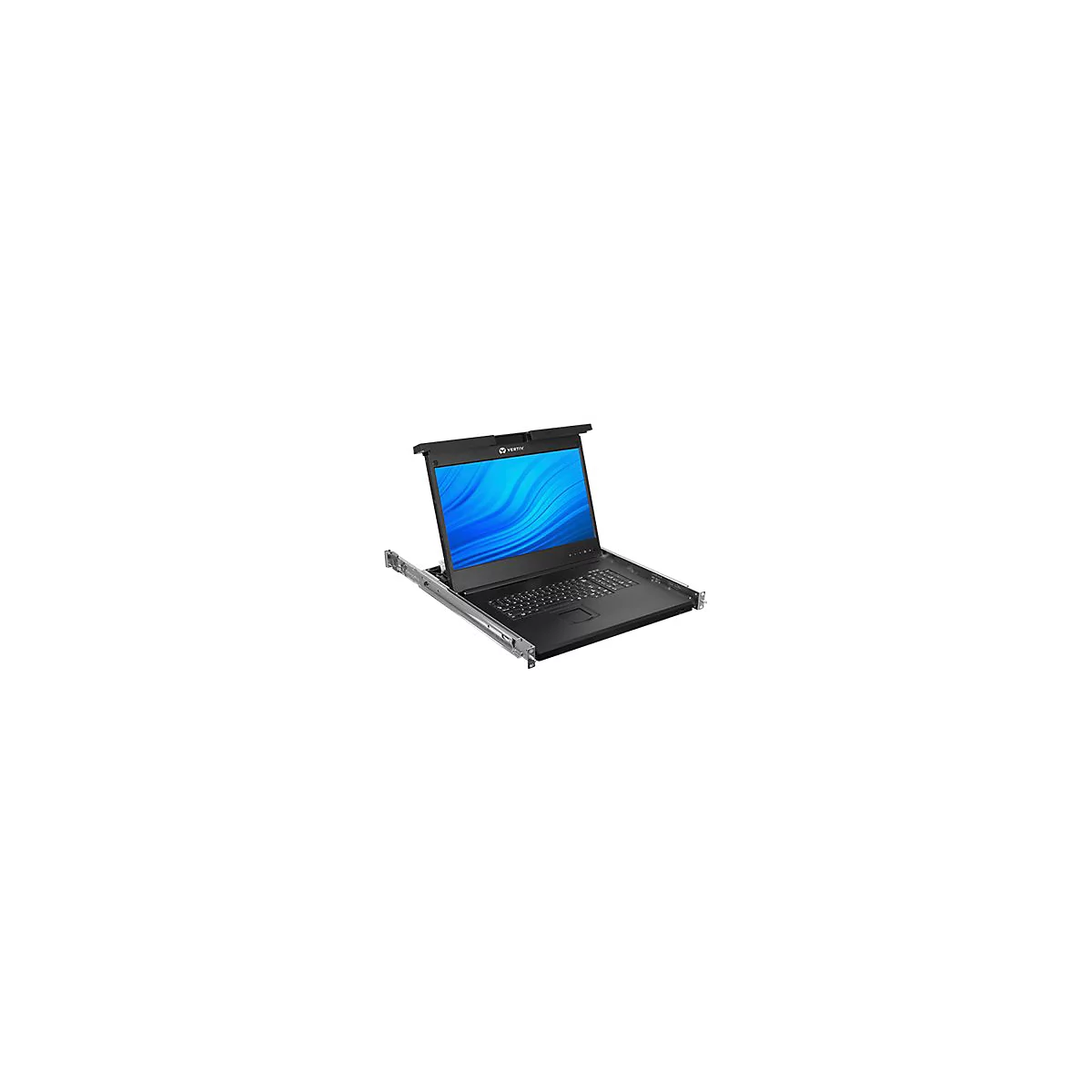 Avocent Local Rack Access - KVM-Konsole mit KVM-Switch - 16 Anschlüsse - USB - Deutsch - 48.3 cm (19')