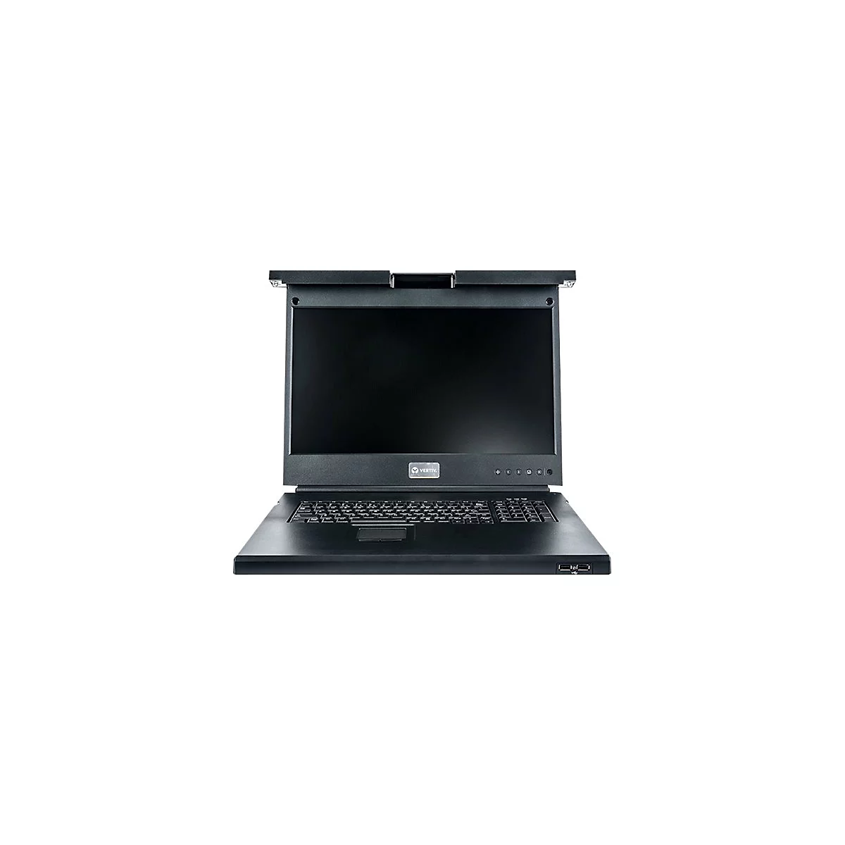 Avocent Local Rack Access - KVM-Konsole mit KVM-Switch - 8 Anschlüsse - USB - 48.3 cm (19') (18.5' sichtbar) - Rack