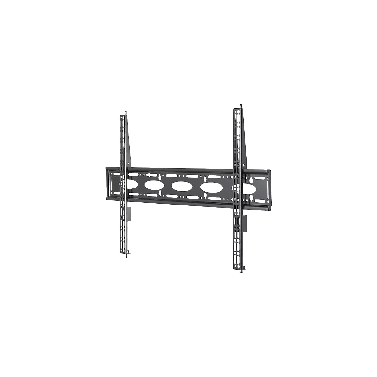 B-TECH BT9903 - Montagekomponente (Wandmontage) - schmal - für Flachbildschirm - extra stark - Schwarz