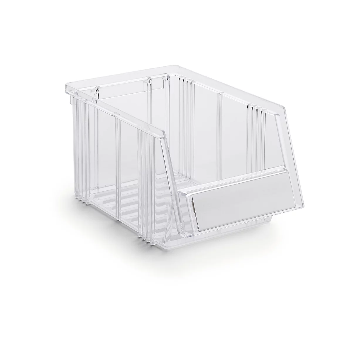 Bac à bec 1525 TRESTON, polystyrène, L. 149 x P 250 x H 130 mm, 2,7 L, transparent