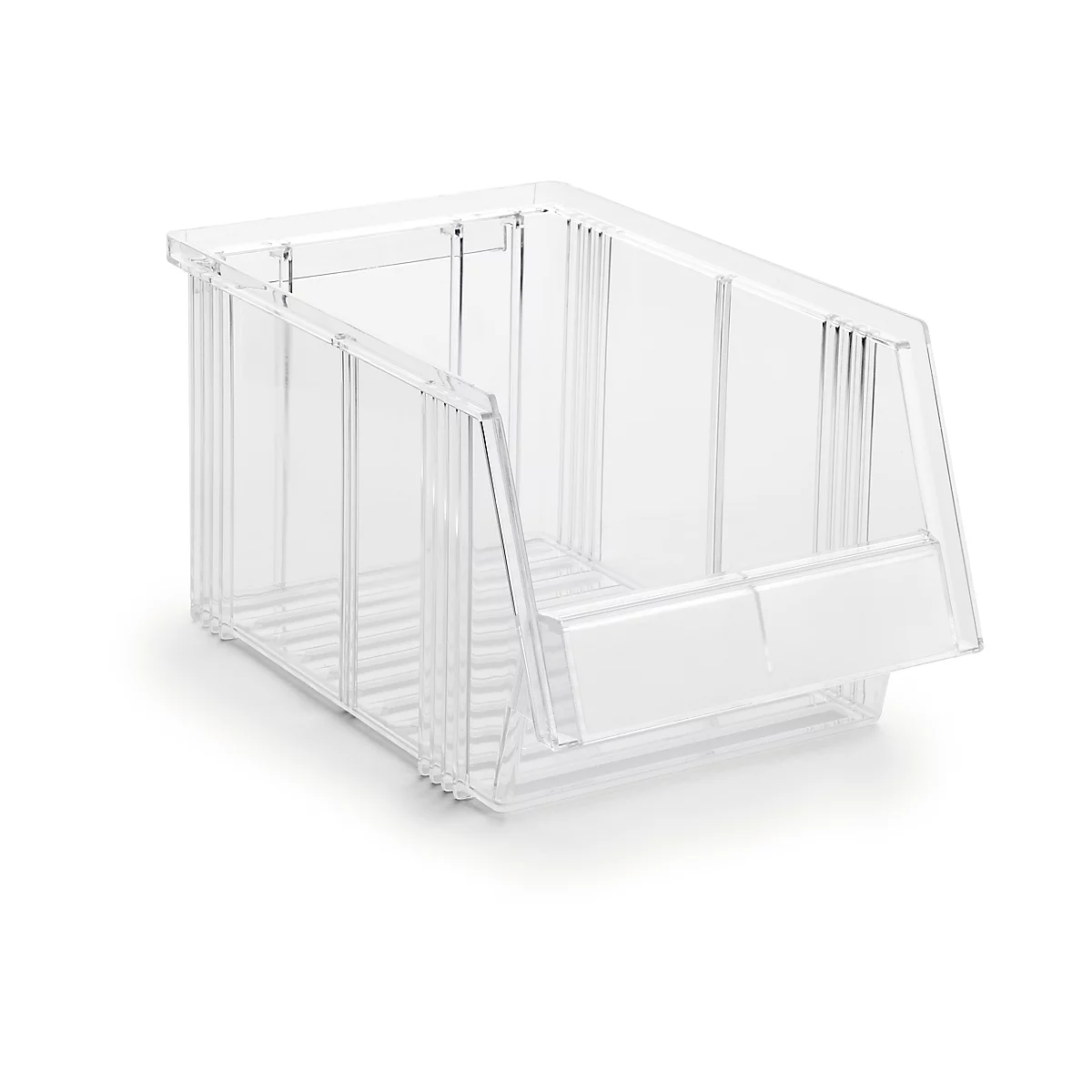 Bac à bec 1940 TRESTON, polystyrène, l. 186 x P 300 x H 156 mm, 5 L, transparent