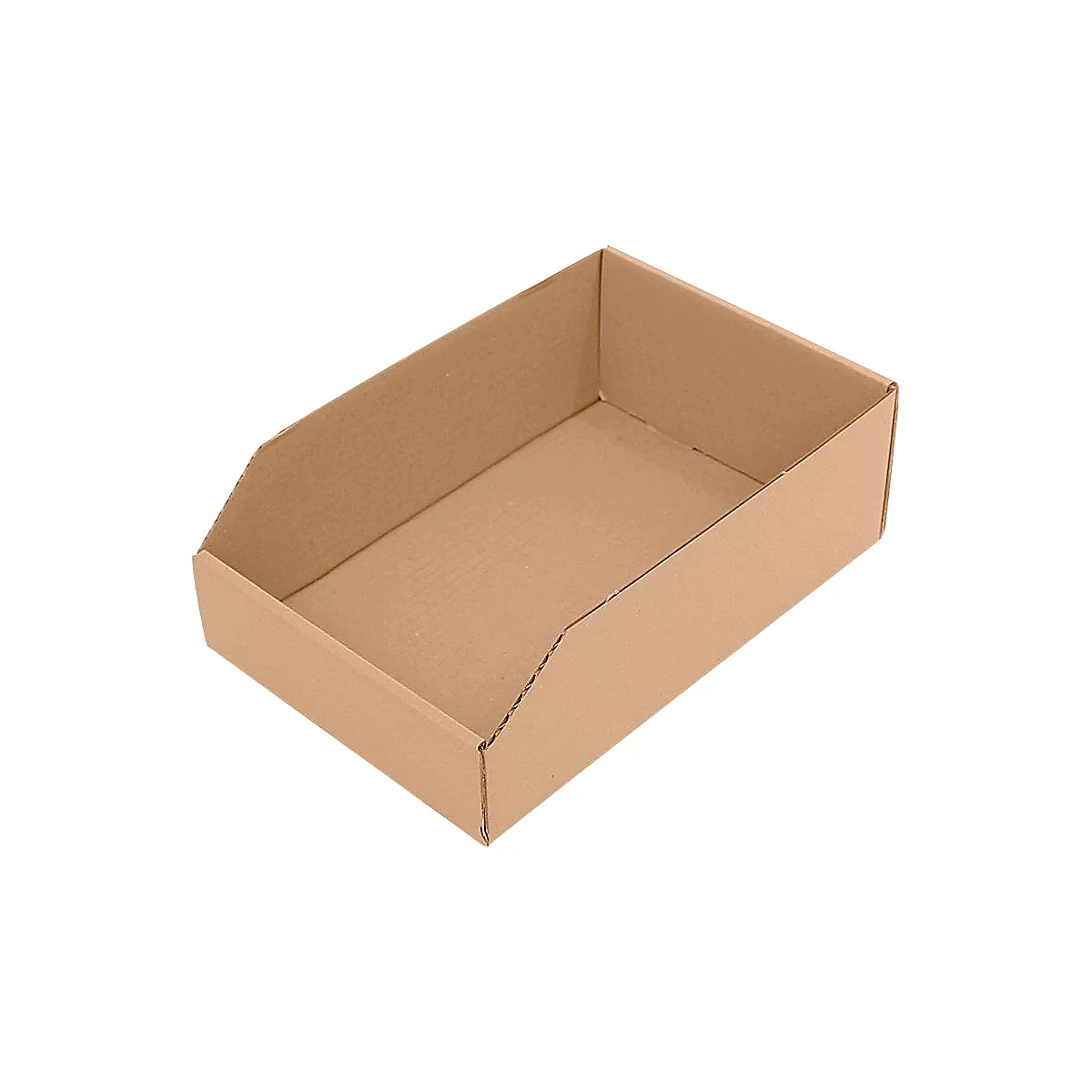 Bac à bec en carton ondulé - différentes dimensions - 50 pièces