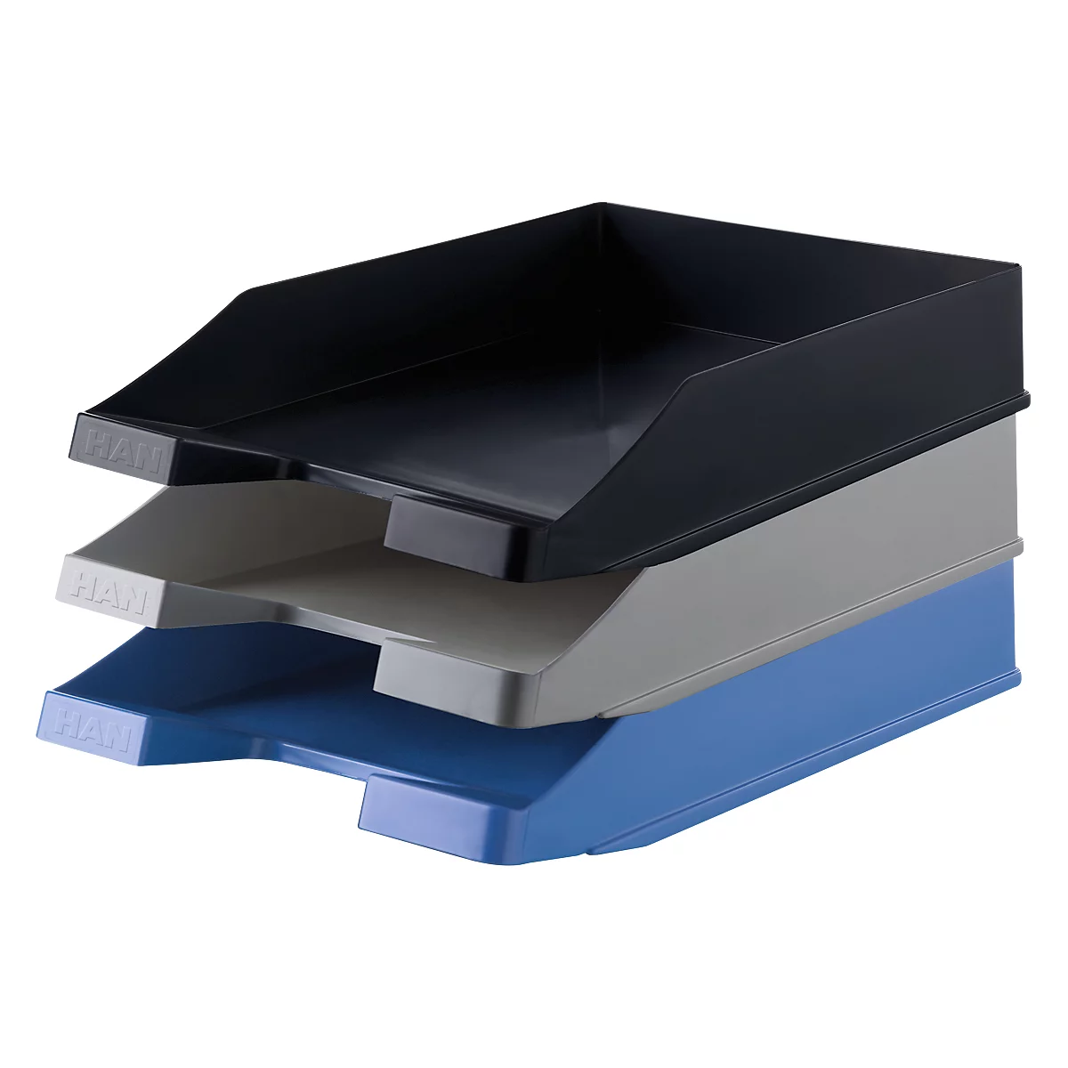 Bac à courrier KARMA, L 255 x P 348 x H 65 mm, différentes couleurs