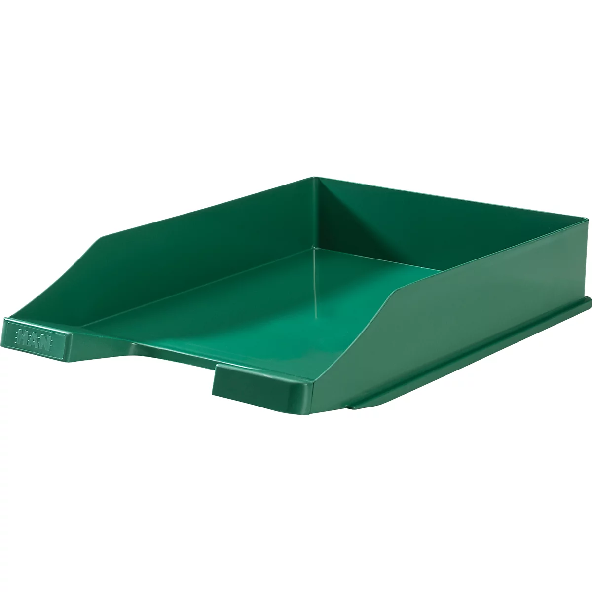 Bac à courrier KARMA, L 255 x P 348 x H 65 mm, vert éco