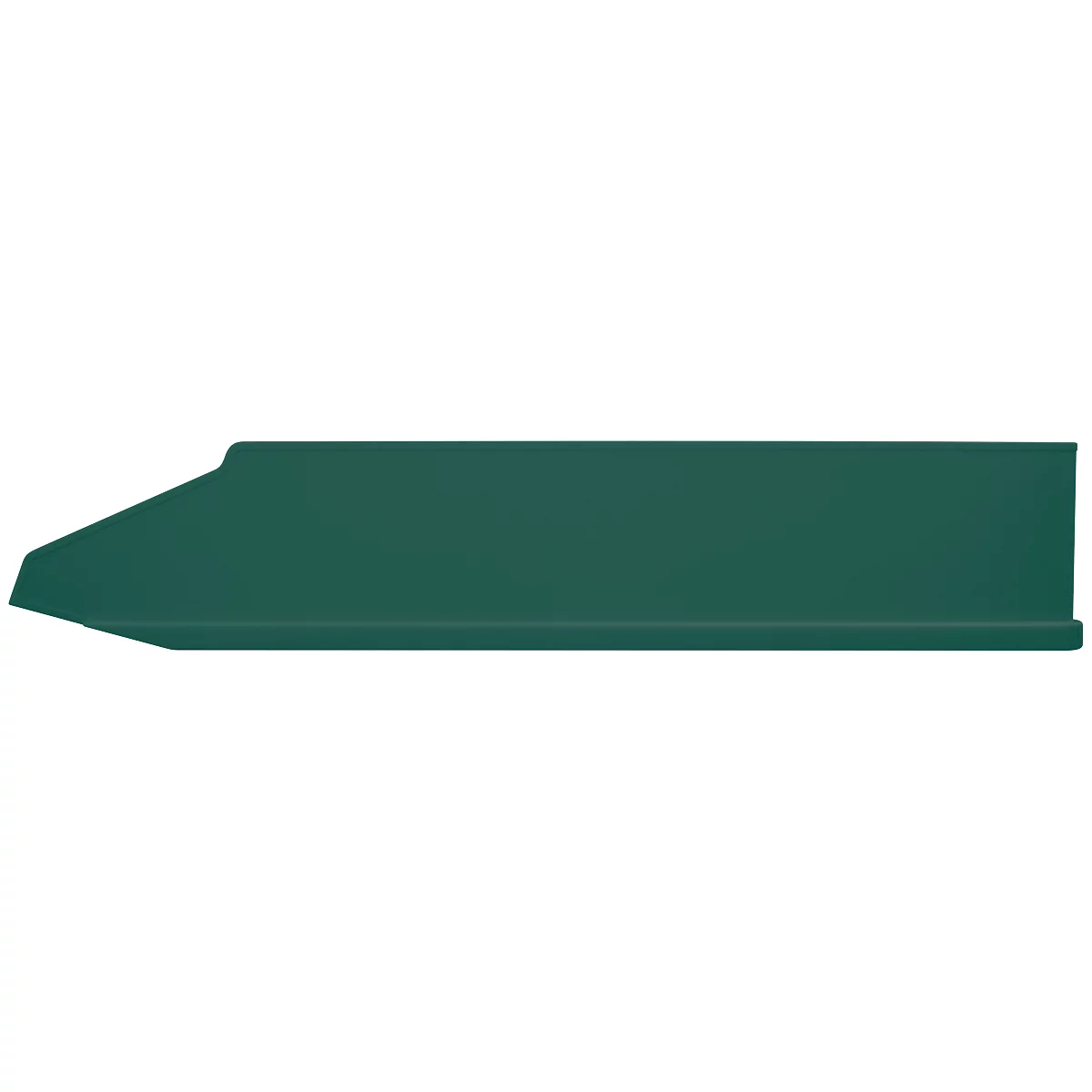 Bac à courrier "The Green Staff" Helit, , en plastique recyclé, pour formats A4-C4, empilable, vert, 5 pièces