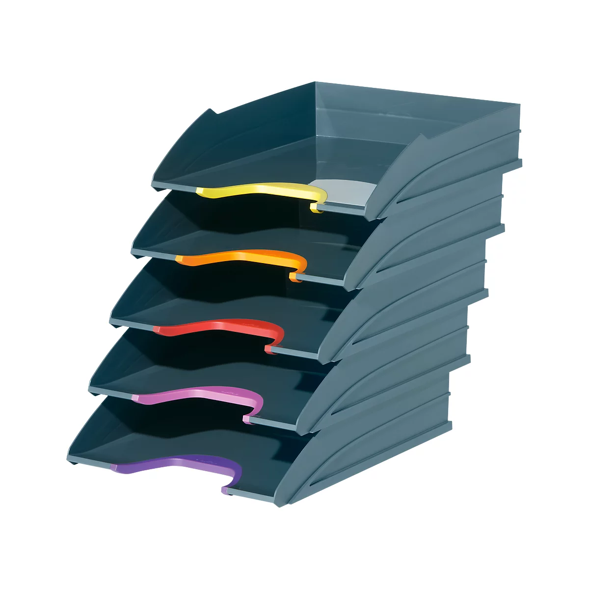 Bac à courrier VARICOLOR DURABLE, 5 pièces
