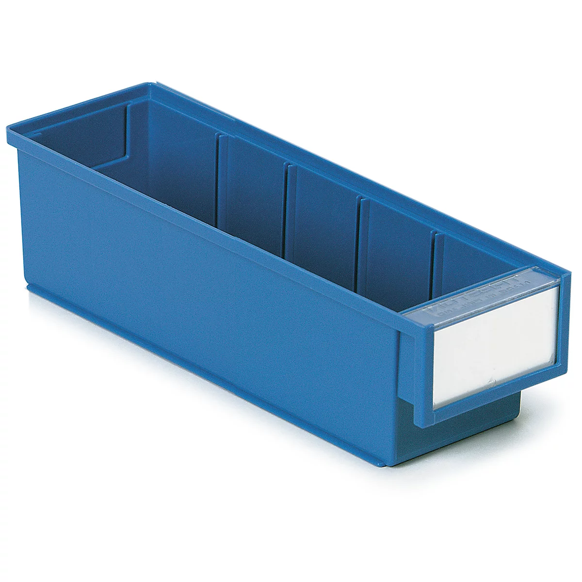 Bac de rangement pour étagère 3010 TRESTON, l.92 x P 300 x H 82 mm, 1,3 l, bleu