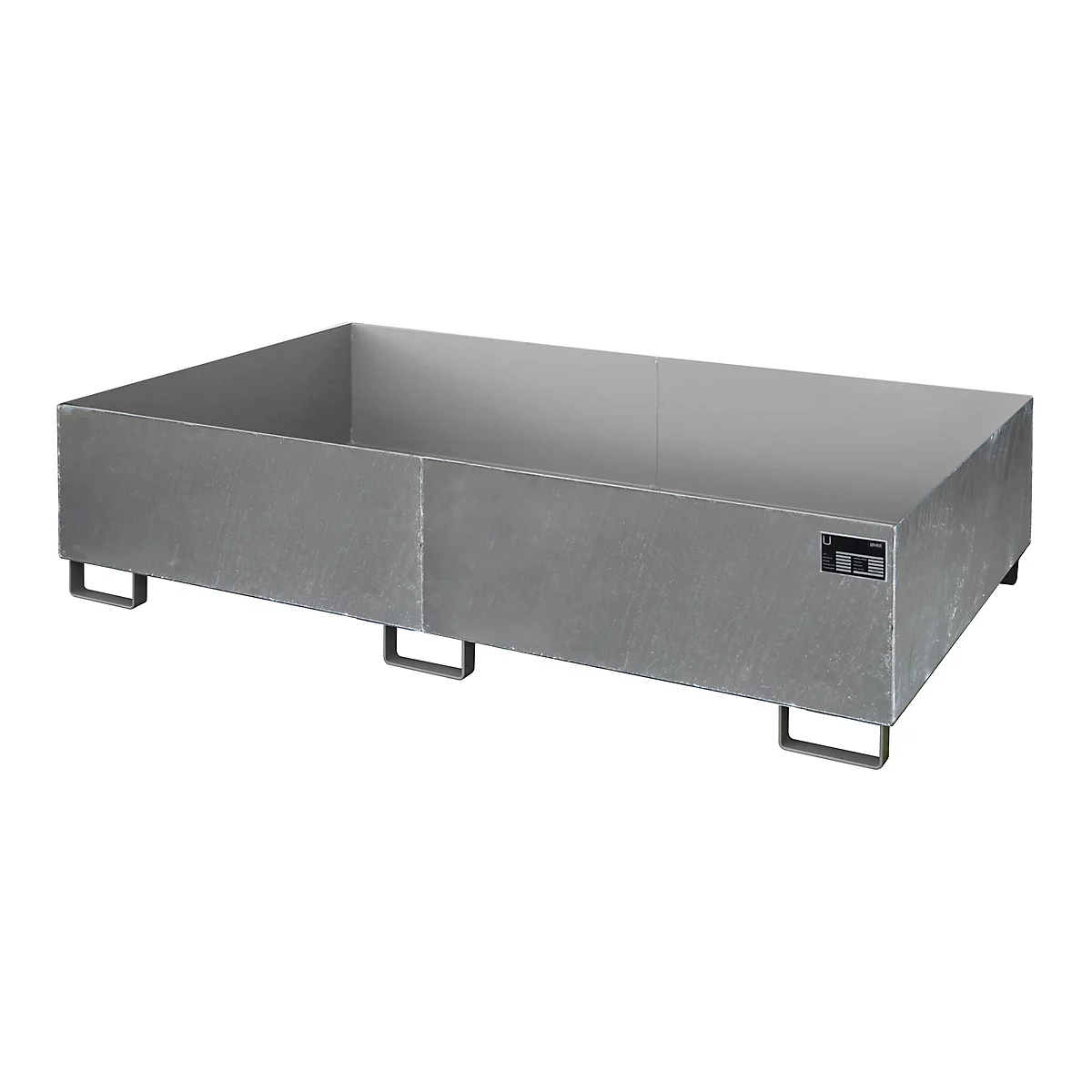 Bac de rayonnage type RW/RW 2200-2, sans caillebotis, galvanisé