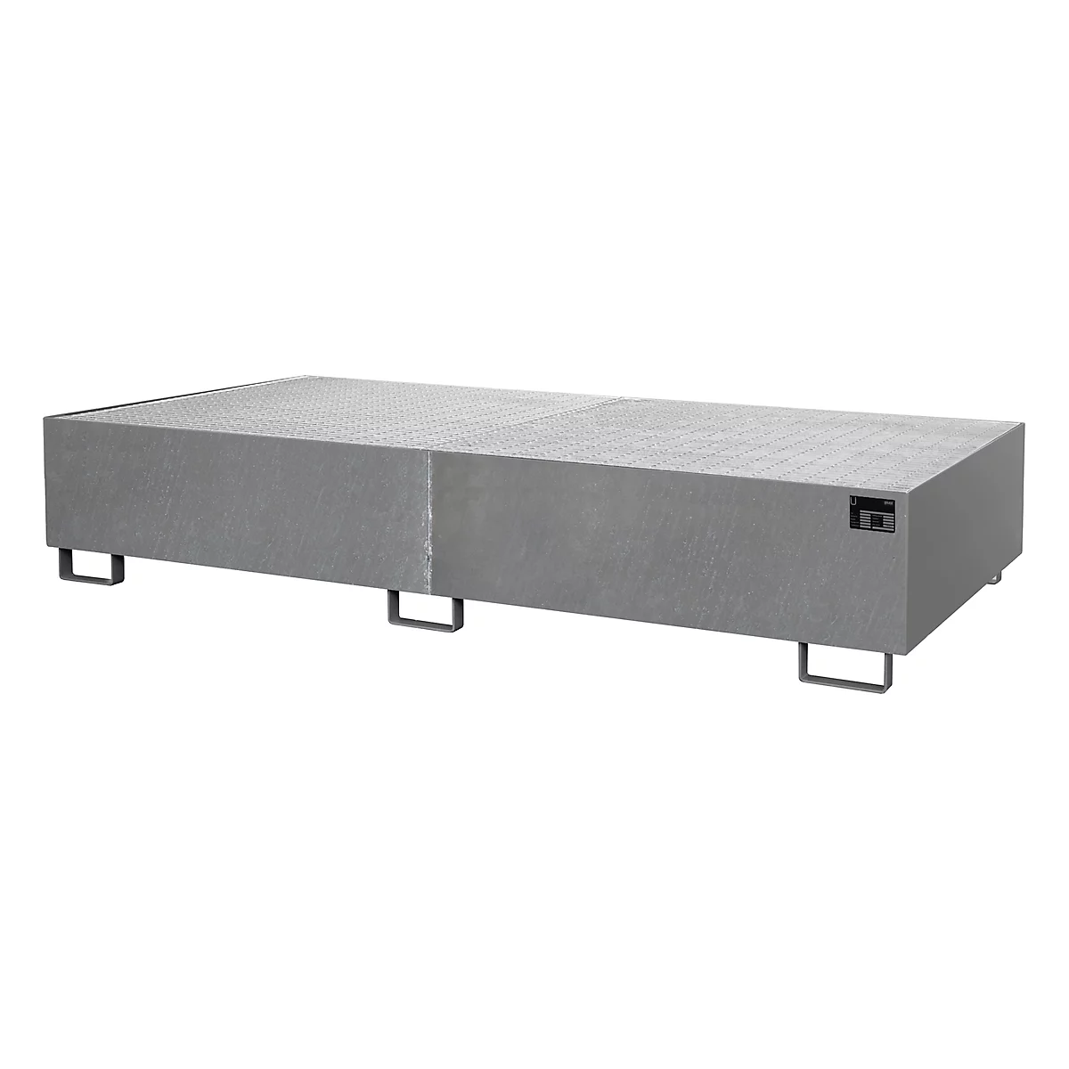Bac de rayonnage type RW/RW 2700-3, avec caillebotis, galvanisé
