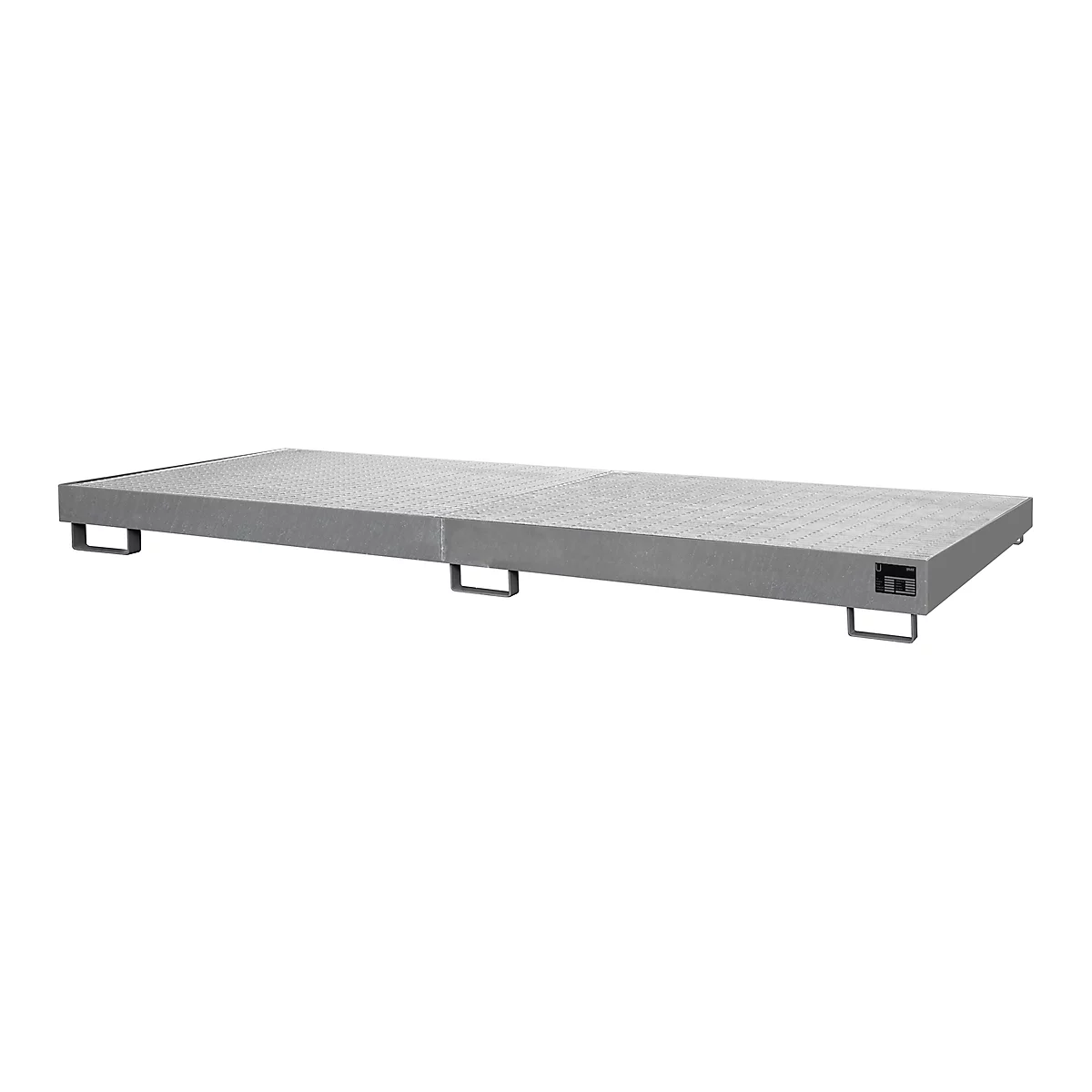 Bac de rayonnage type RW/RW 3300-1, avec caillebotis, galvanisé