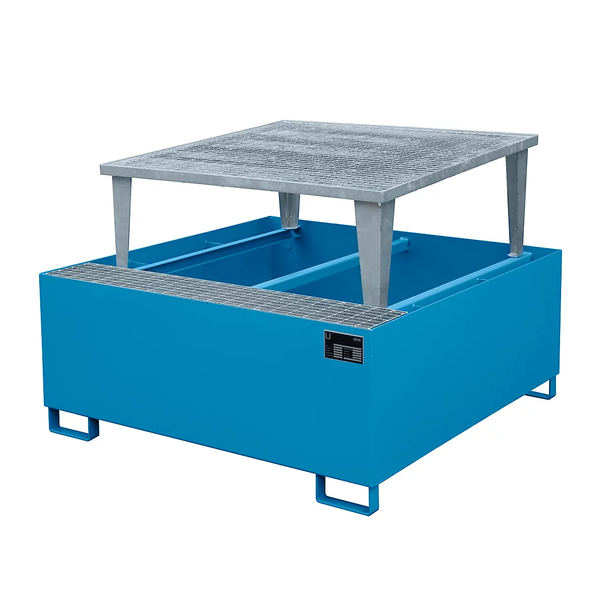 Bac de récupération AWA 1000-1, bleu RAL 5012