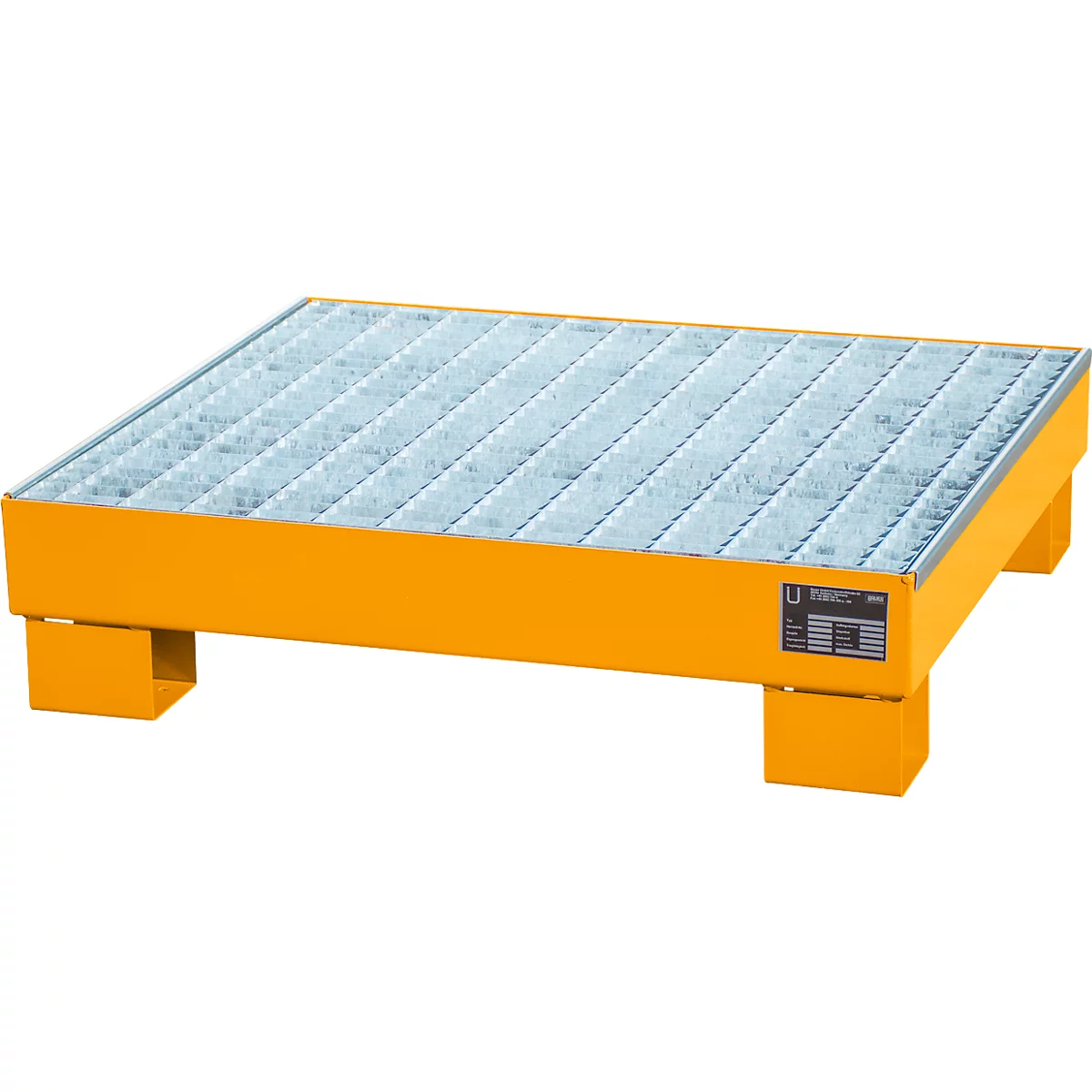 Bac de rétention AW 60-2/M orange RAL2000