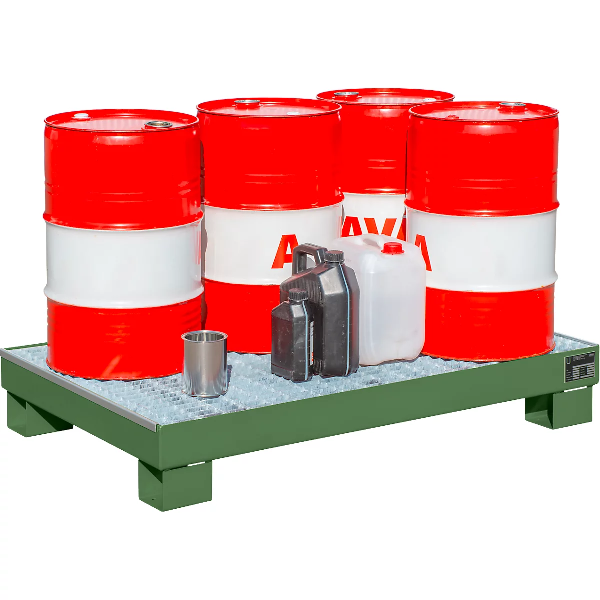 Bac de rétention AW 60-3/M vert RAL 6011