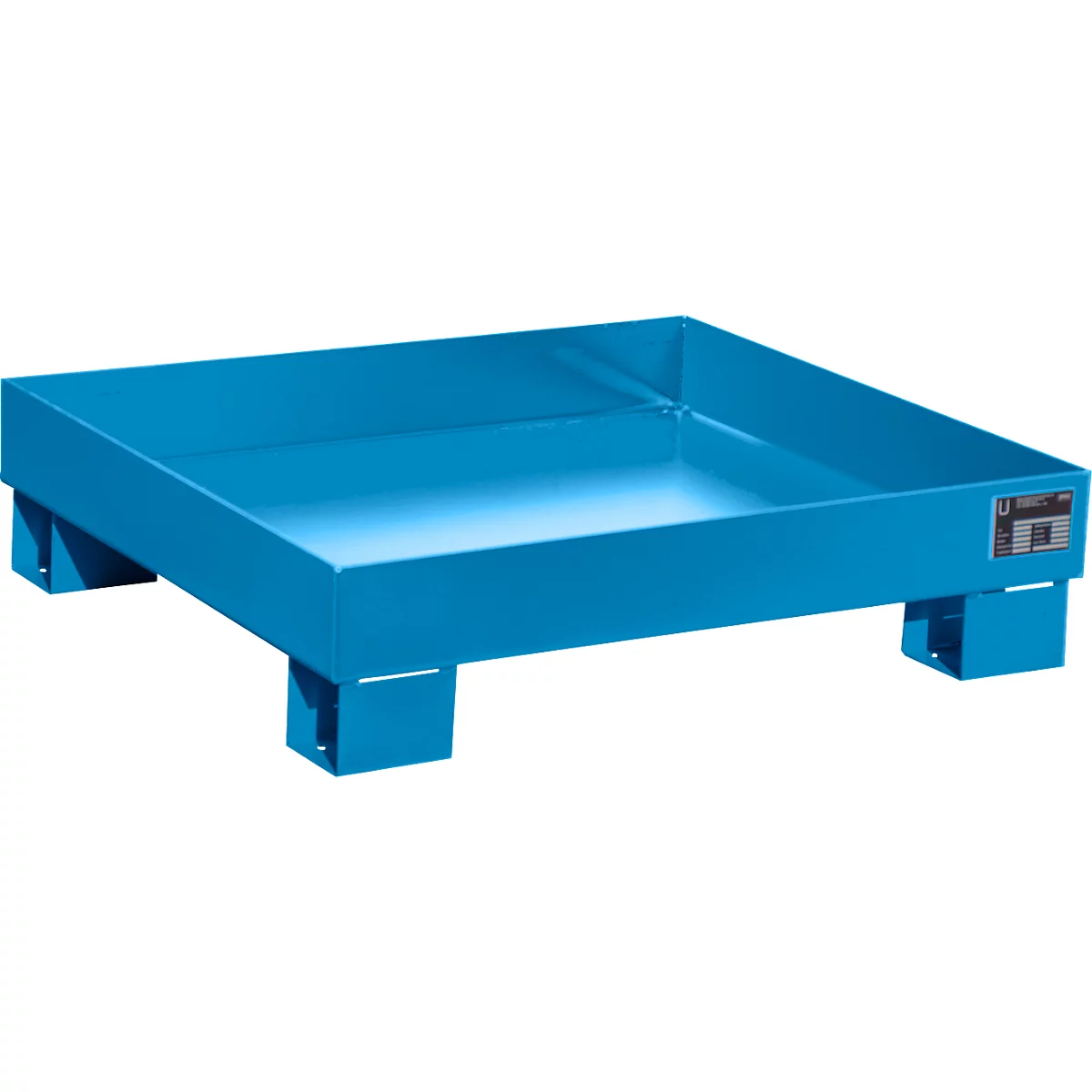 Bac de rétention AW60-2 bleu RAL5010