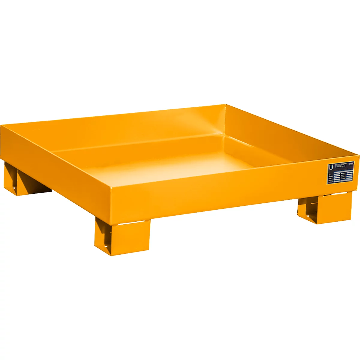 Bac de rétention AW60-2 orange RAL2000