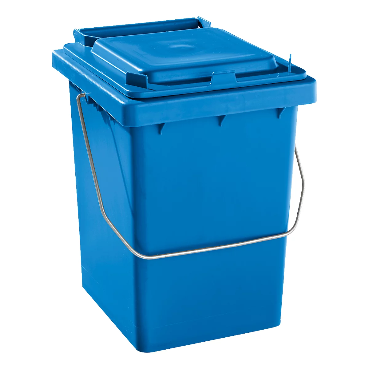 Bac de tri sélectif et de stockage Mülli, l. 175 x P 195 x H 300 mm, 10 litres, bleu