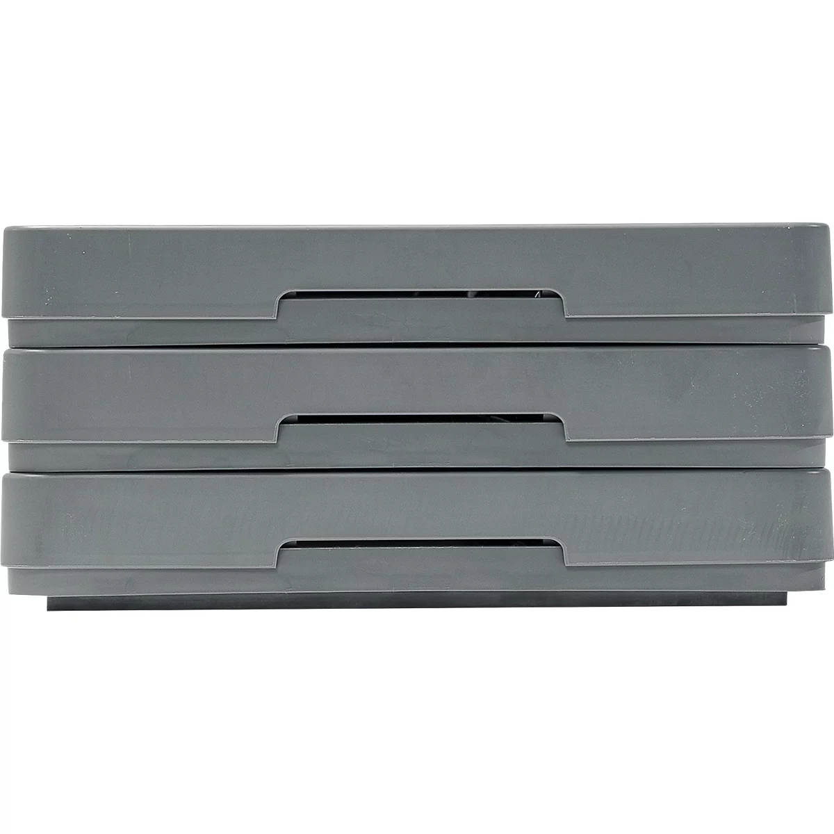 Bac pliant pour chariot pliable CLAX - 46 L - gris/noir
