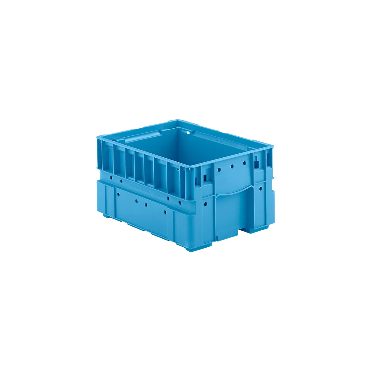 Bacs pour petites pièces C-KLT 4321, polypropylène, l. 400 x P 300 mm, jusqu'à 50 kg, bleu clair