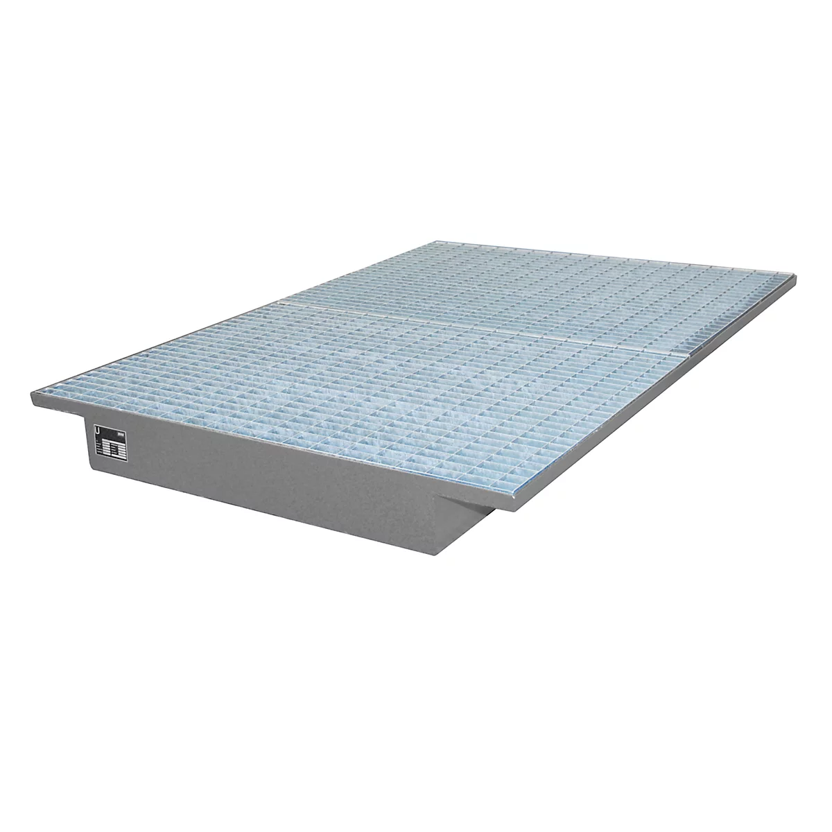 Bacs suspendus pour rayonnages type EHW 1800, gris RAL 7005
