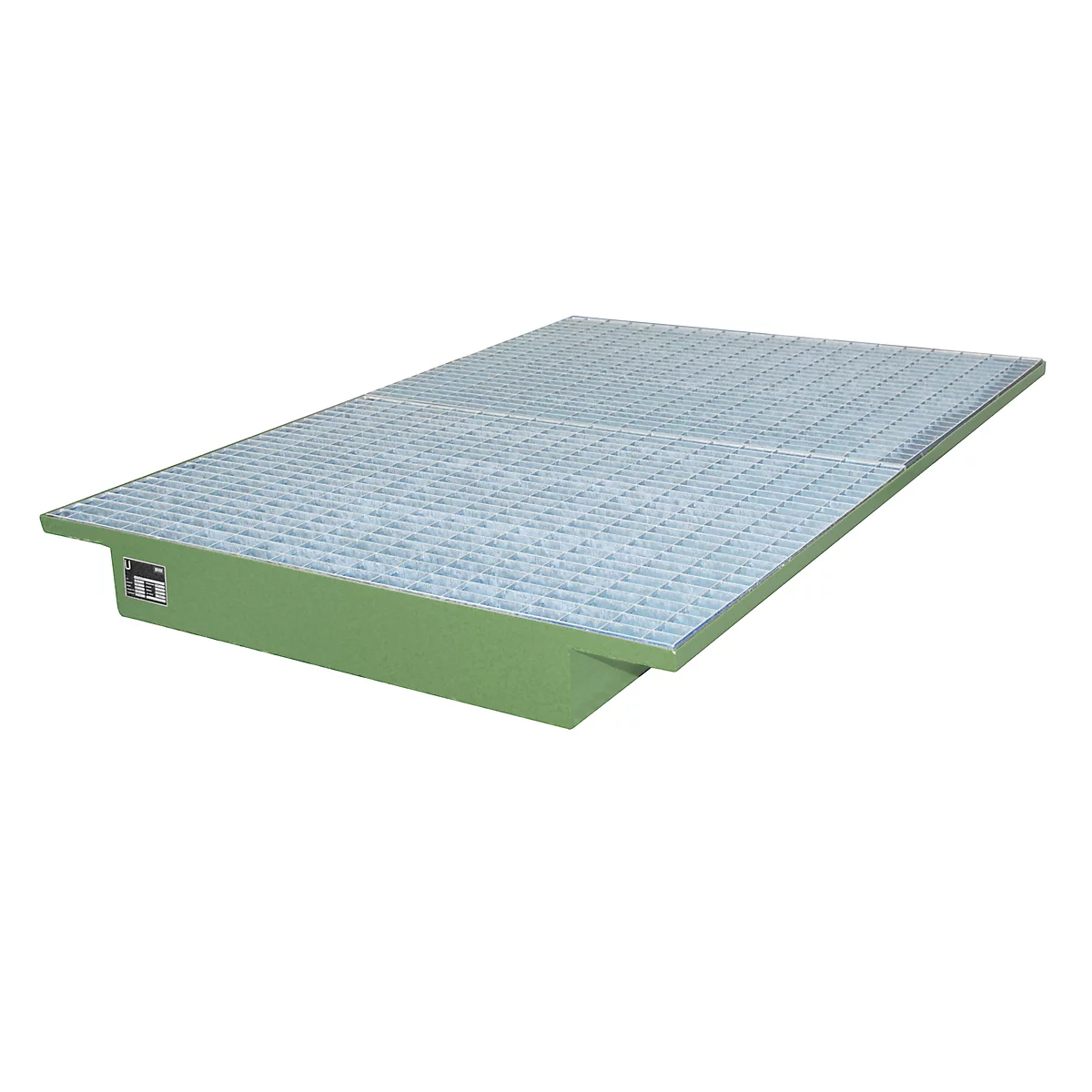 Bacs suspendus pour rayonnages type EHW 1800, vert RAL 6011