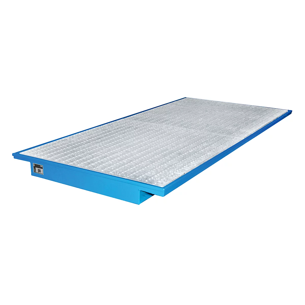 Bacs suspendus pour rayonnages type EHW 2700, bleu RAL 5012