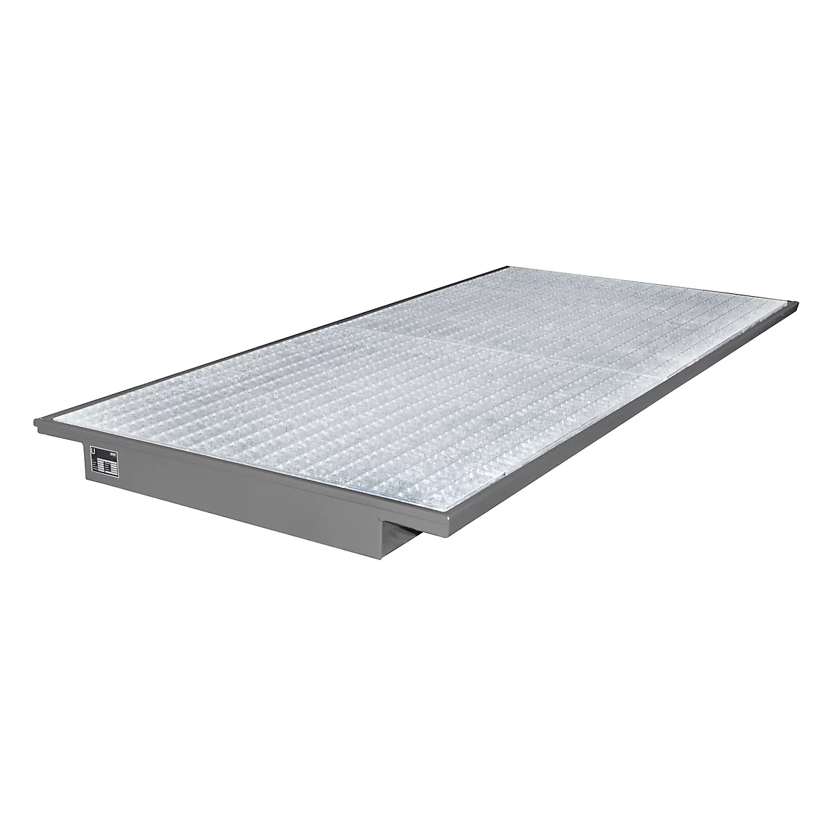 Bacs suspendus pour rayonnages type EHW 2700, gris RAL 7005