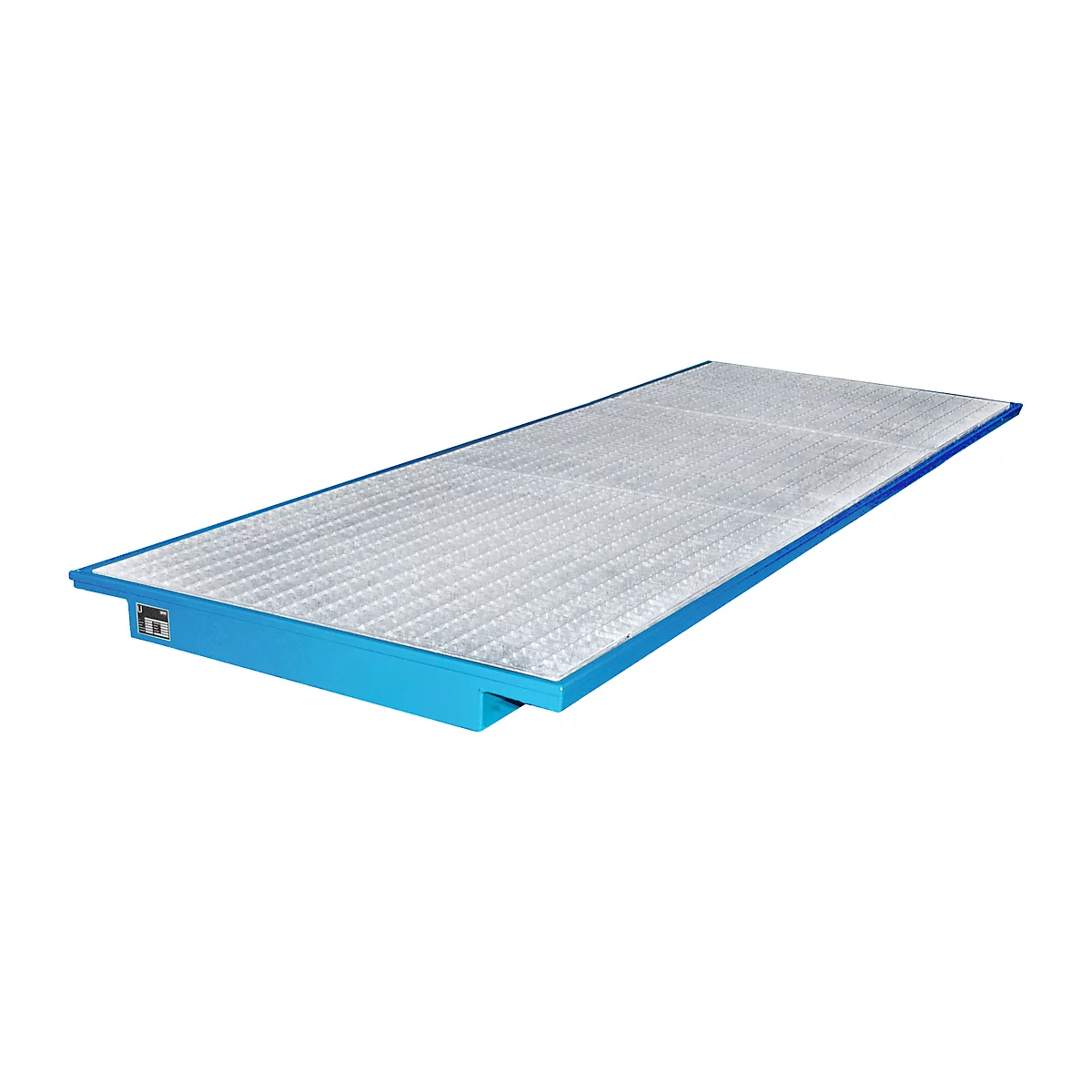Bacs suspendus pour rayonnages type EHW 3600, bleu RAL 5012