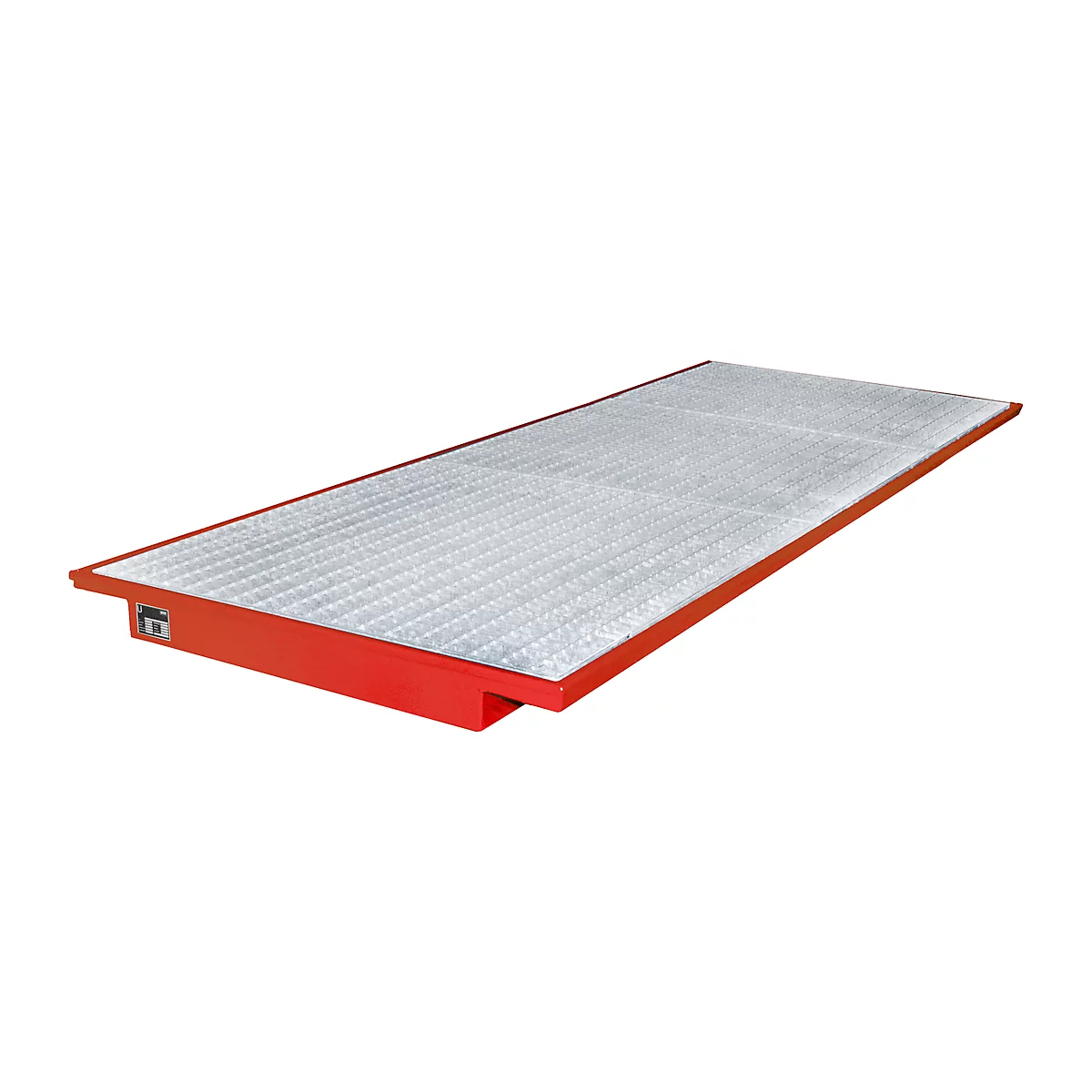 Bacs suspendus pour rayonnages type EHW 3600, rouge RAL3000