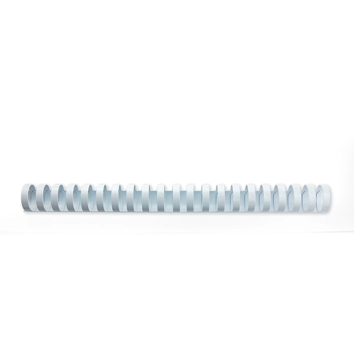 100 Baguettes reliure plastique 6mm / Blanc