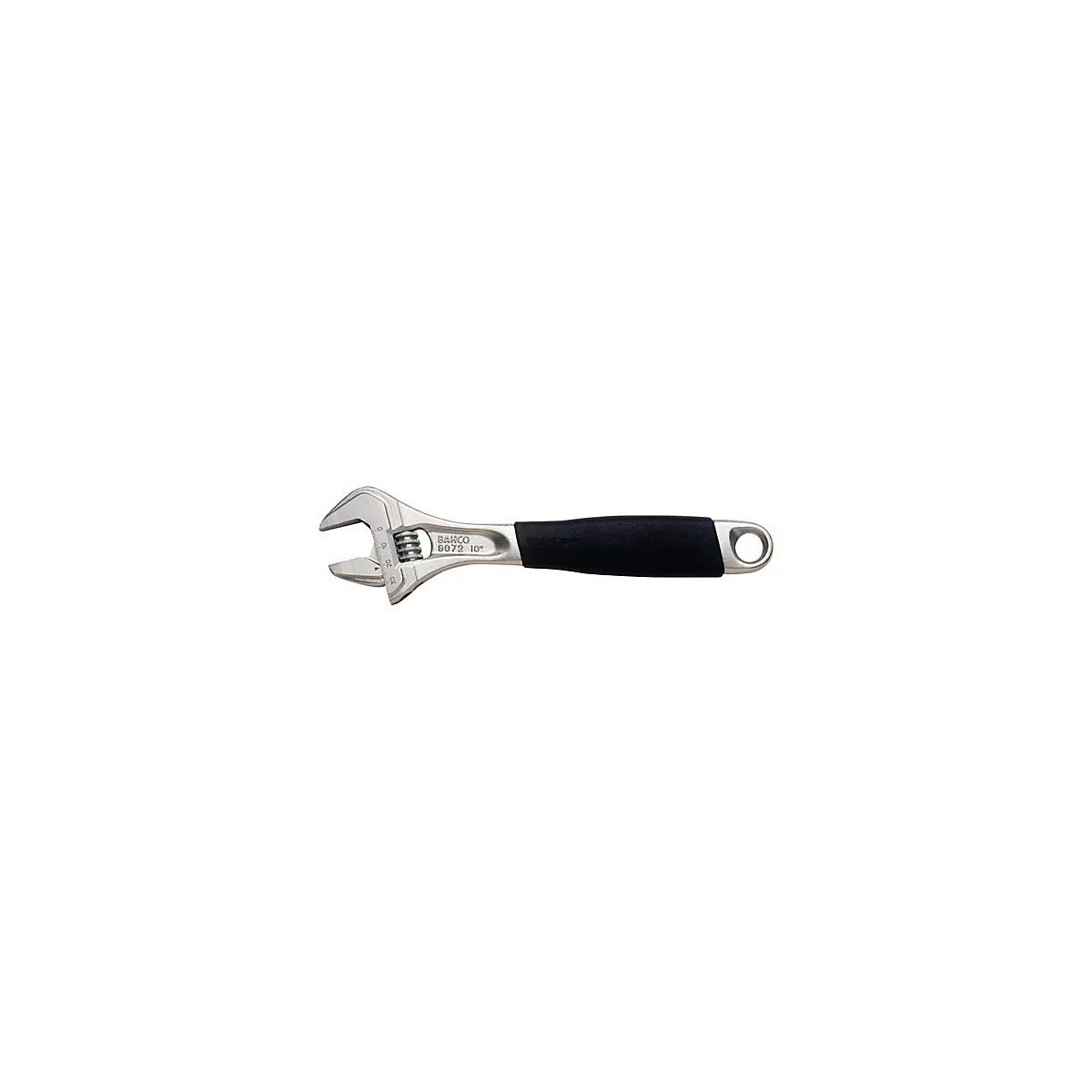 Bahco Rollgabelschlüssel 9071C, SW max. 27 mm, Länge 208 mm, Hochleistungsstahl, mit Einstellskala, Sechskant