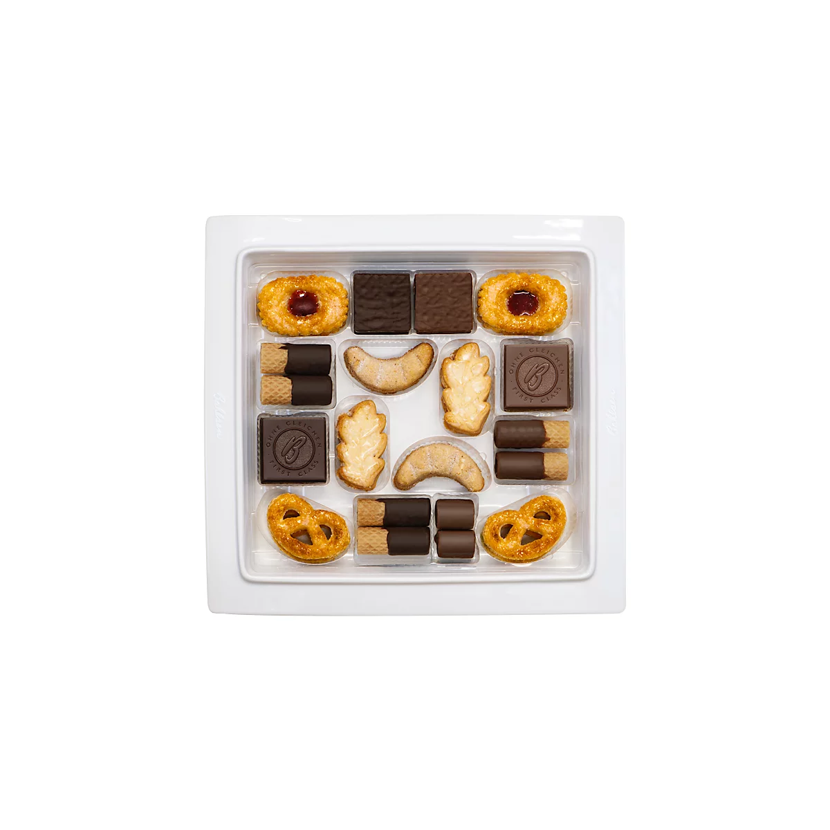 Bahlsen Hermann Collection L koekjesmix, 908 g á 6 portieverpakkingen in geschenkverpakking