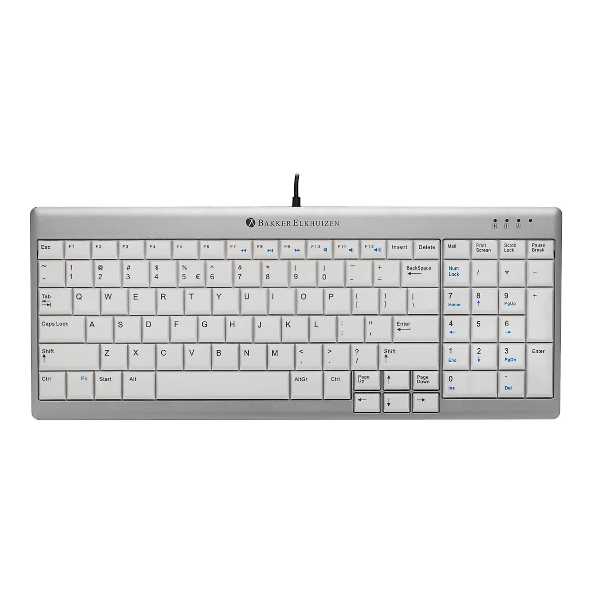 Bakker Elkhuizen UltraBoard 960 Compact Standard - Tastatur - USB - Schweiz