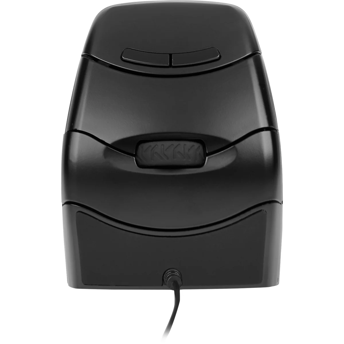 BakkerElkhuizen DXT 3 Precision Mouse, 7 Tasten, 4 DPI Stufen (800, 1200, 1600, 2400), kabelgebunden, 1,5 m Kabel, ergonomisch, USB-C, schwarz