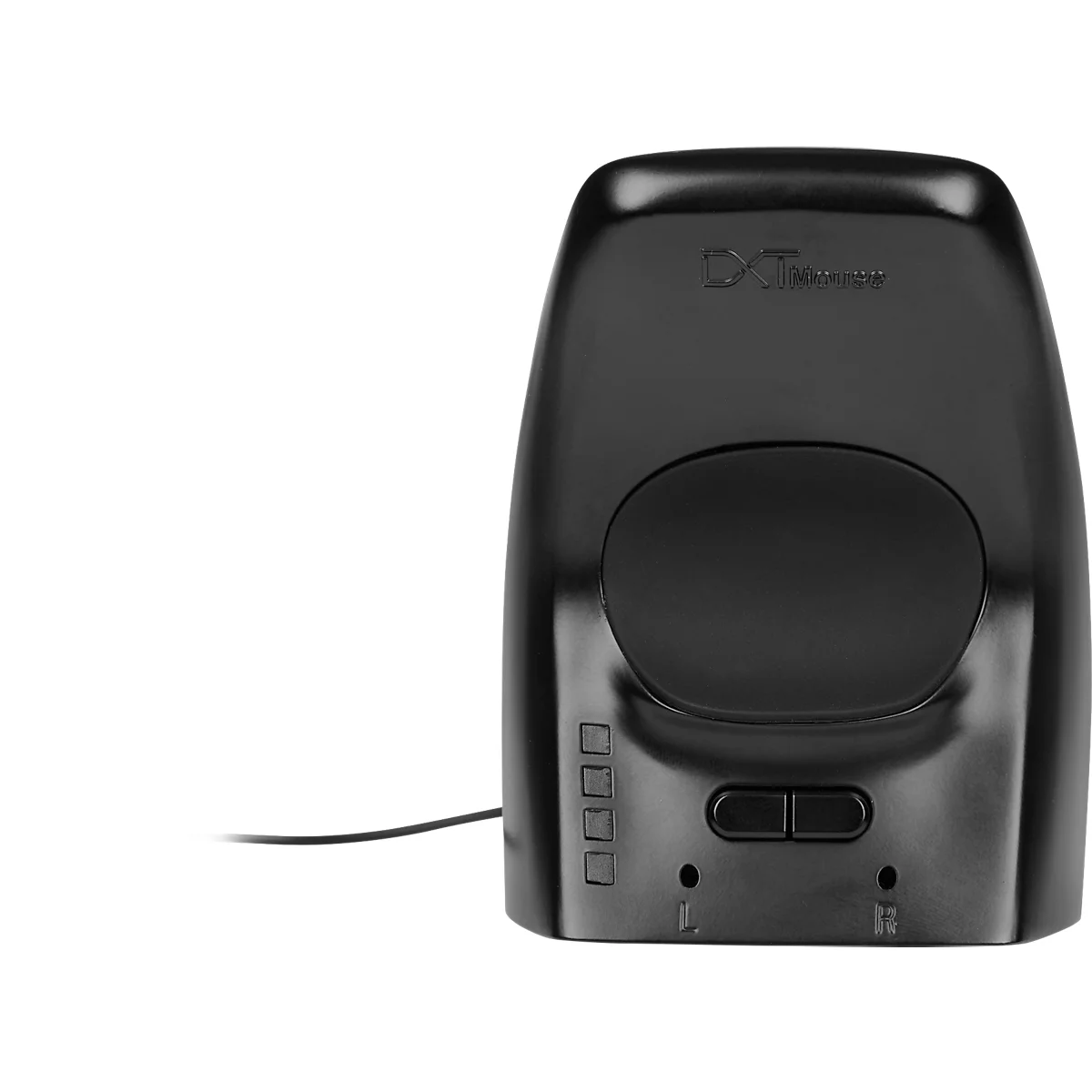 BakkerElkhuizen DXT 3 Precision Mouse, 7 Tasten, 4 DPI Stufen (800, 1200, 1600, 2400), kabelgebunden, 1,5 m Kabel, ergonomisch, USB-C, schwarz
