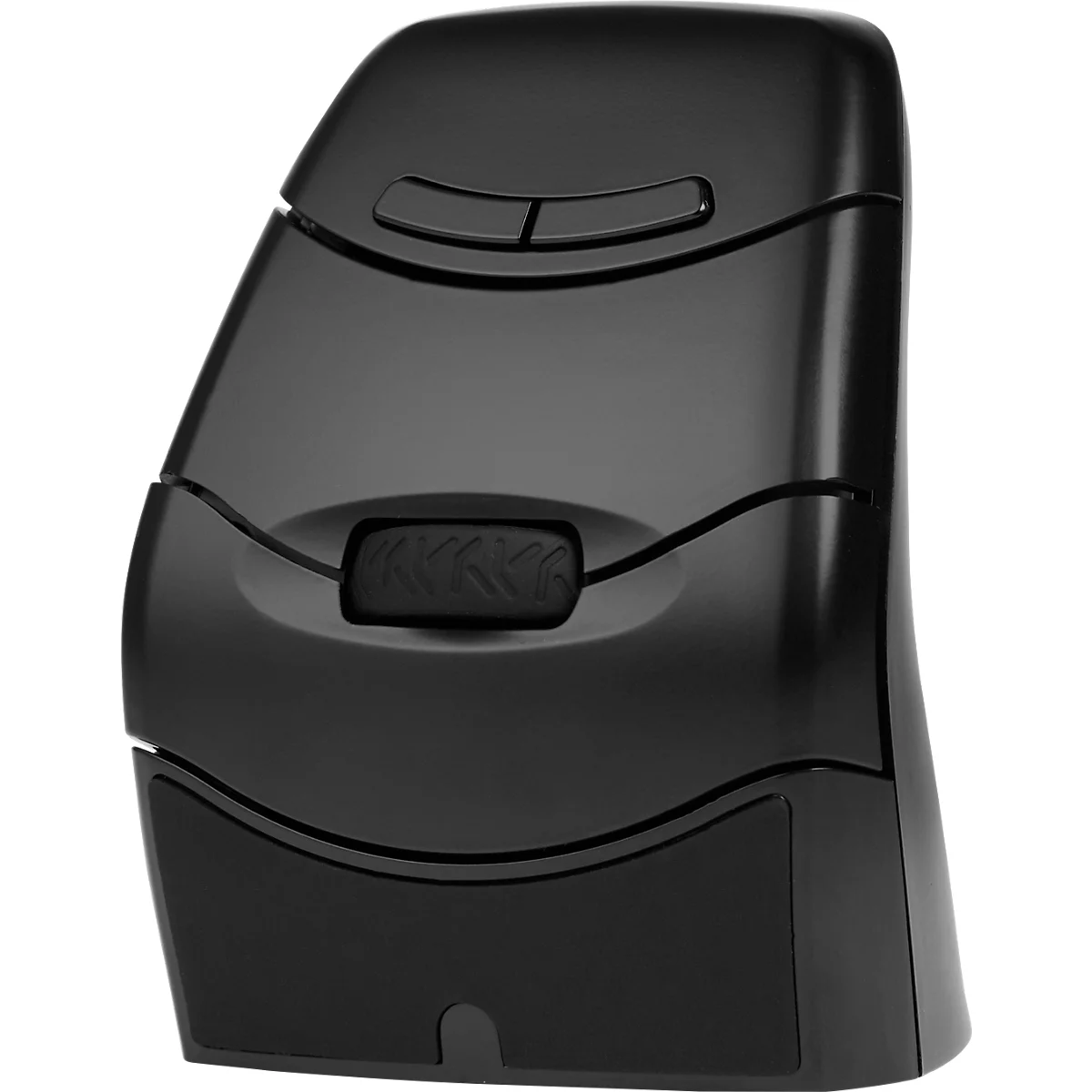 BakkerElkhuizen DXT 3 Precision Mouse Wireless, 7 Tasten, 4 DPI Stufen (800, 1200, 1600, 2400), kabellos, ergonomisch, USB-C, schwarz