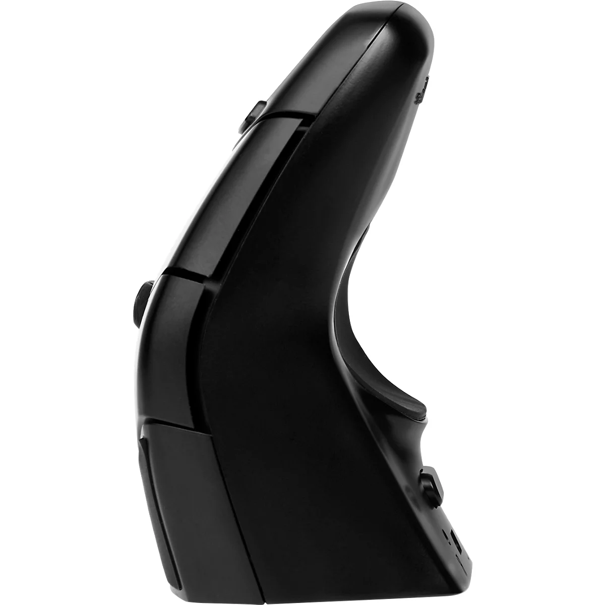 BakkerElkhuizen DXT 3 Precision Mouse Wireless, 7 Tasten, 4 DPI Stufen (800, 1200, 1600, 2400), kabellos, ergonomisch, USB-C, schwarz