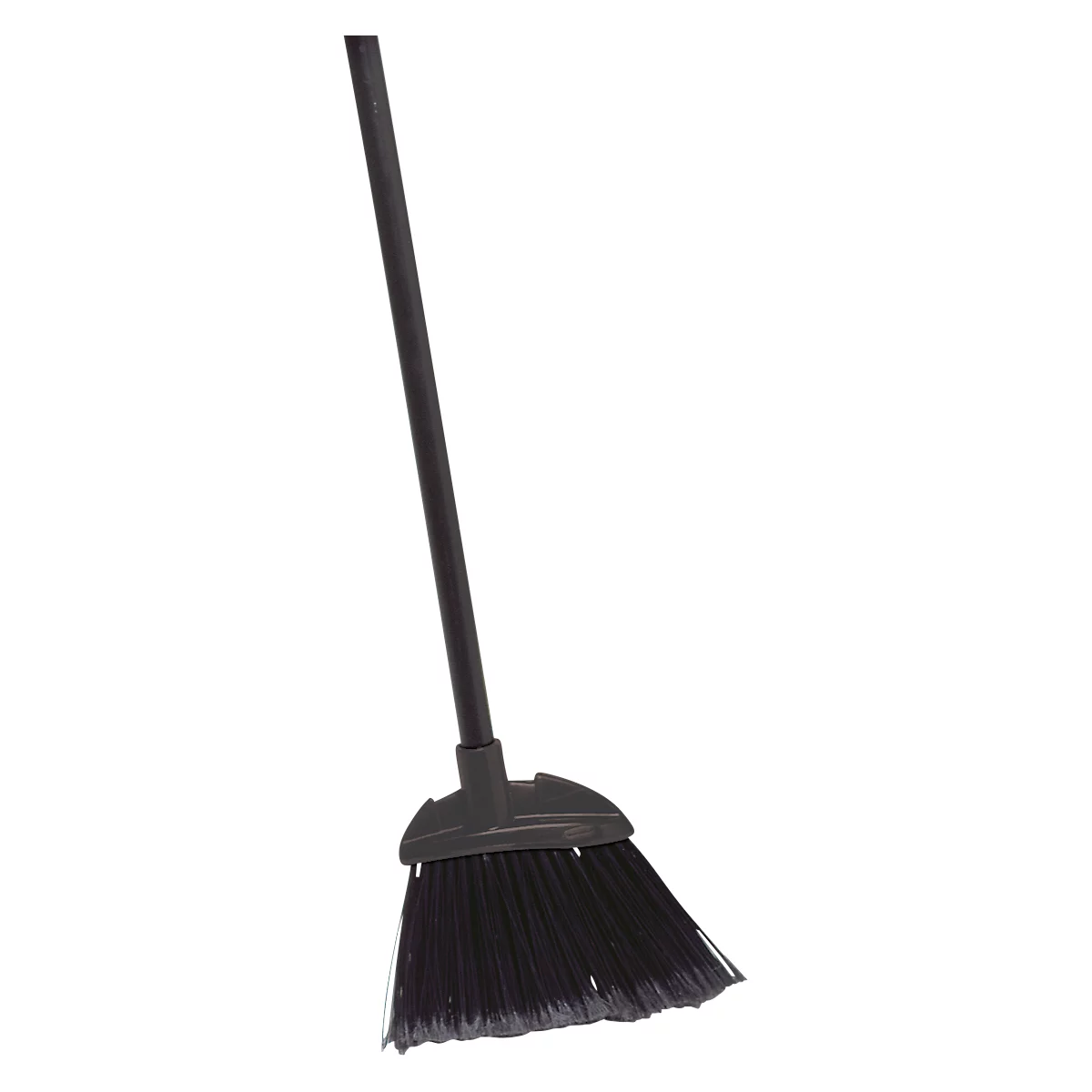 Balai Rubbermaid® Lobby Pro®, guidé d'une seule main, poils biseautés, plastique, L 190,5 x l 50,8 x H 889 mm, noir